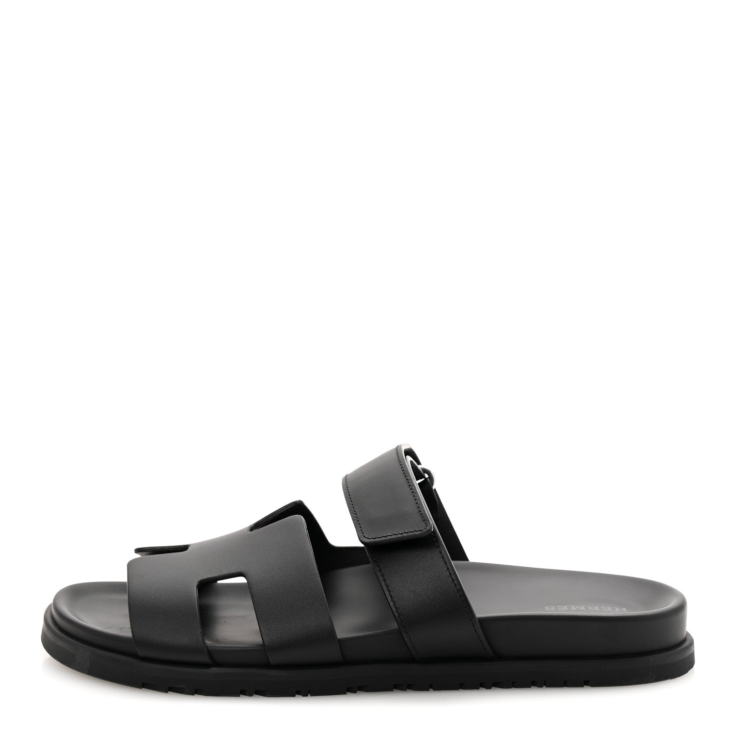 Calfskin Womens Chypre Sandals 40 Black