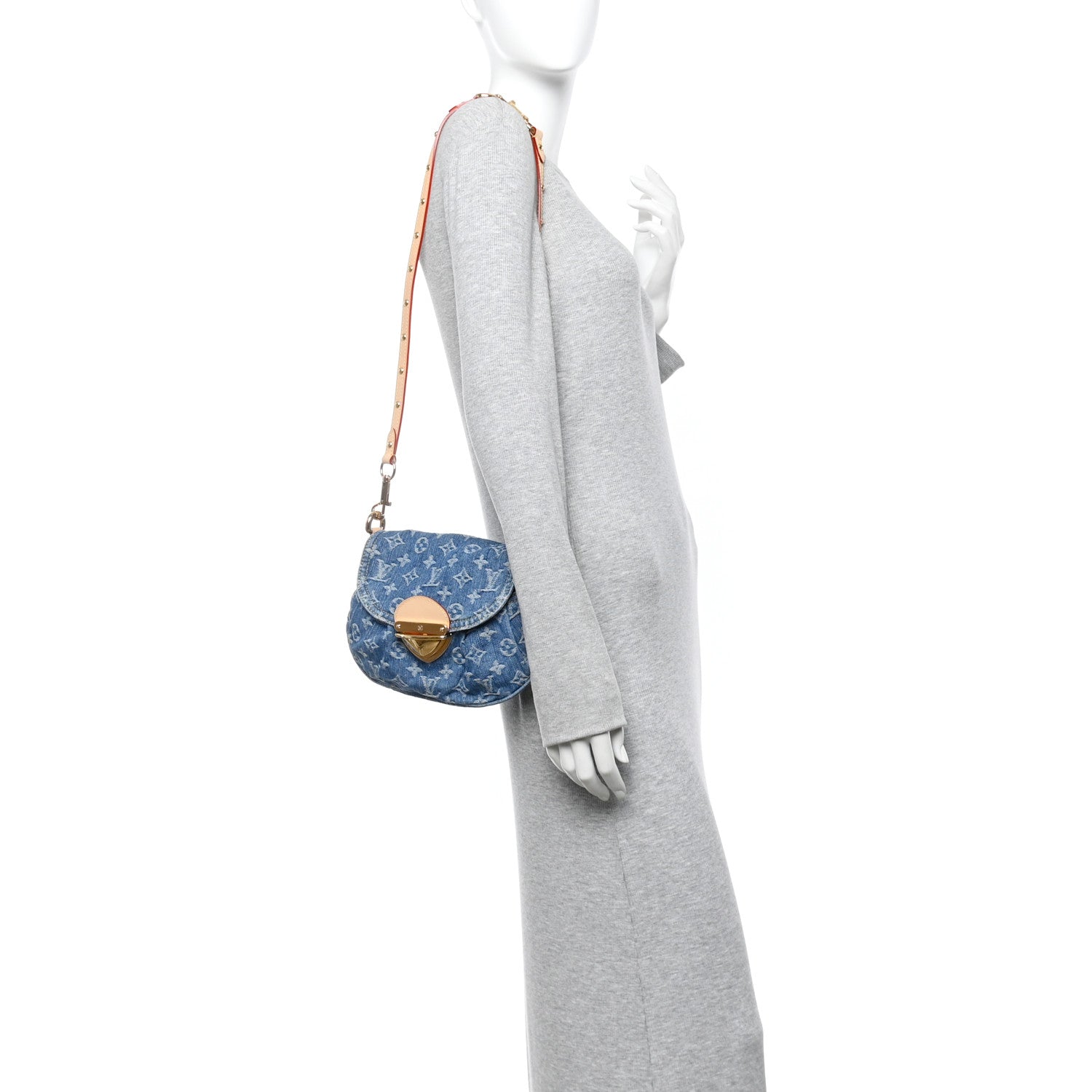 Monogram Denim Sunset Blue