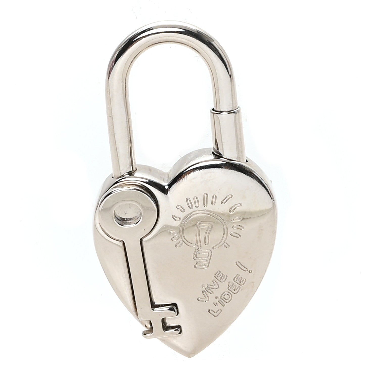 Palladium Annee De La Fantaisie Heart Cadena Lock