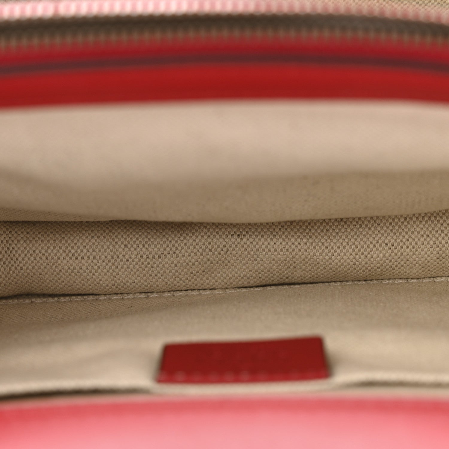 Moon Calfskin Web Medium Dionysus Bamboo Top Handle Bag Hibiscus Red