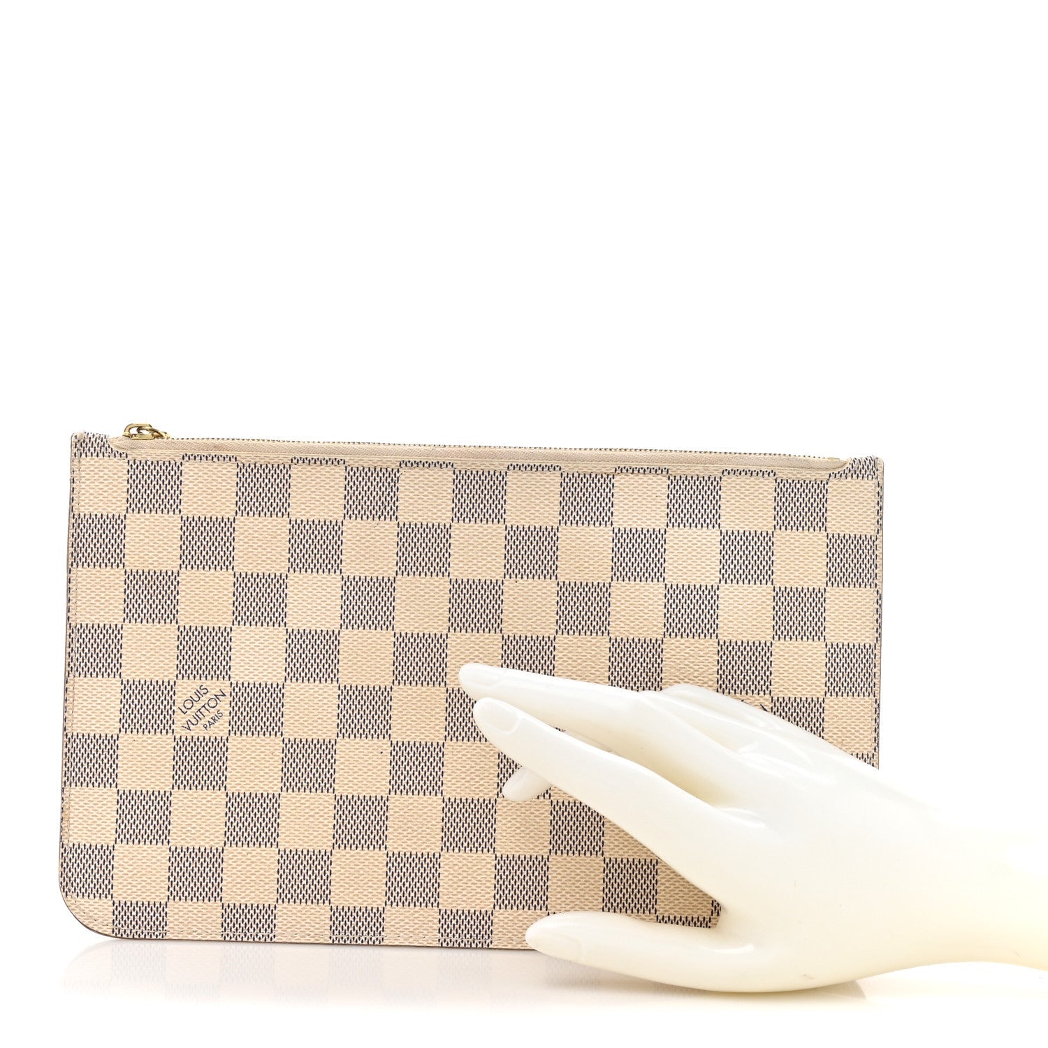 Damier Azur Neverfull MM GM Pochette Rose Ballerine