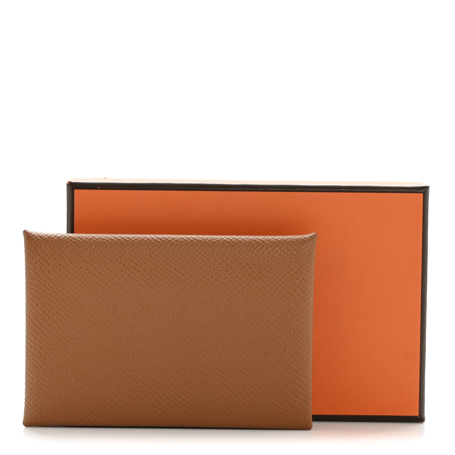 Epsom Calvi Card Case Gold