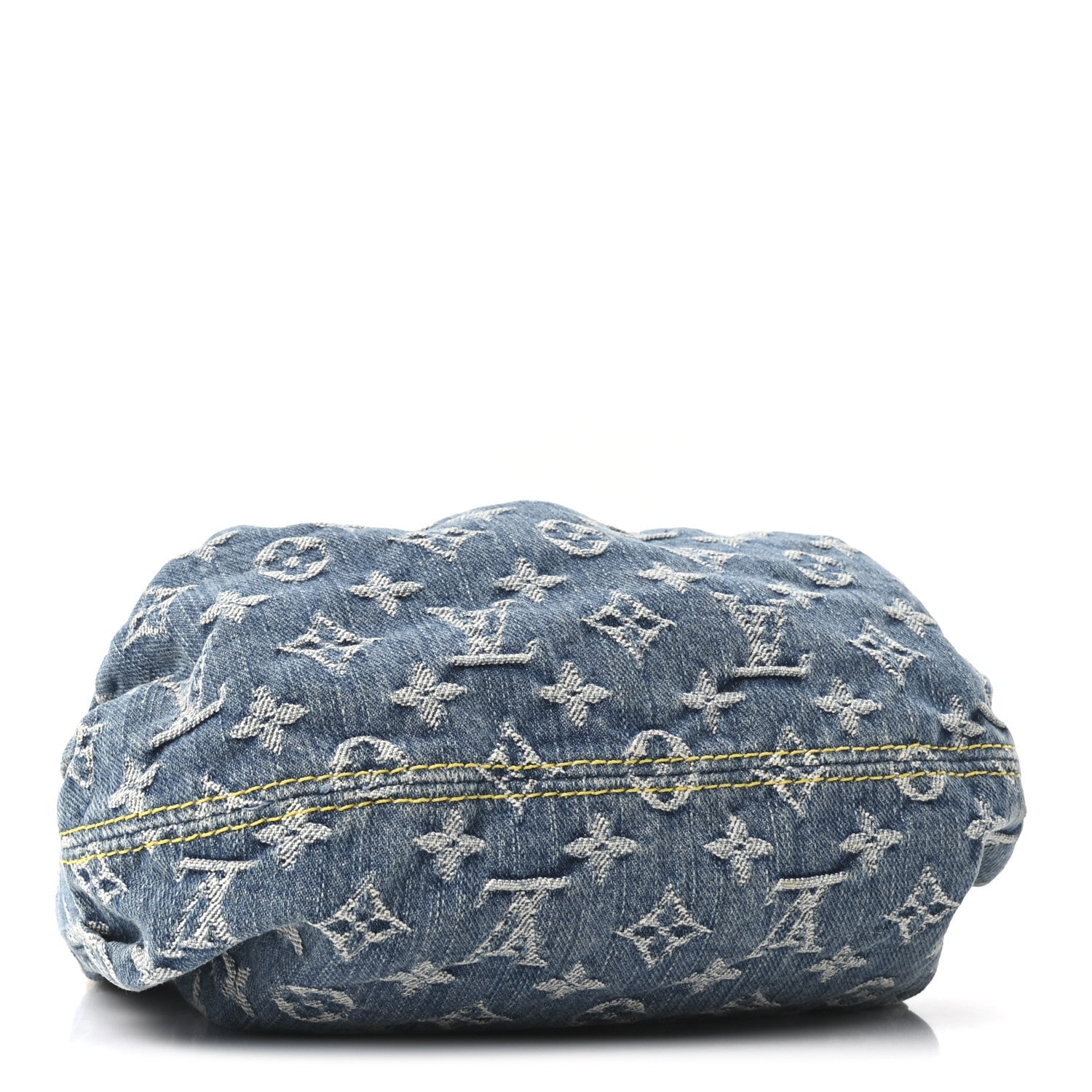 Monogram Denim Pleaty Blue