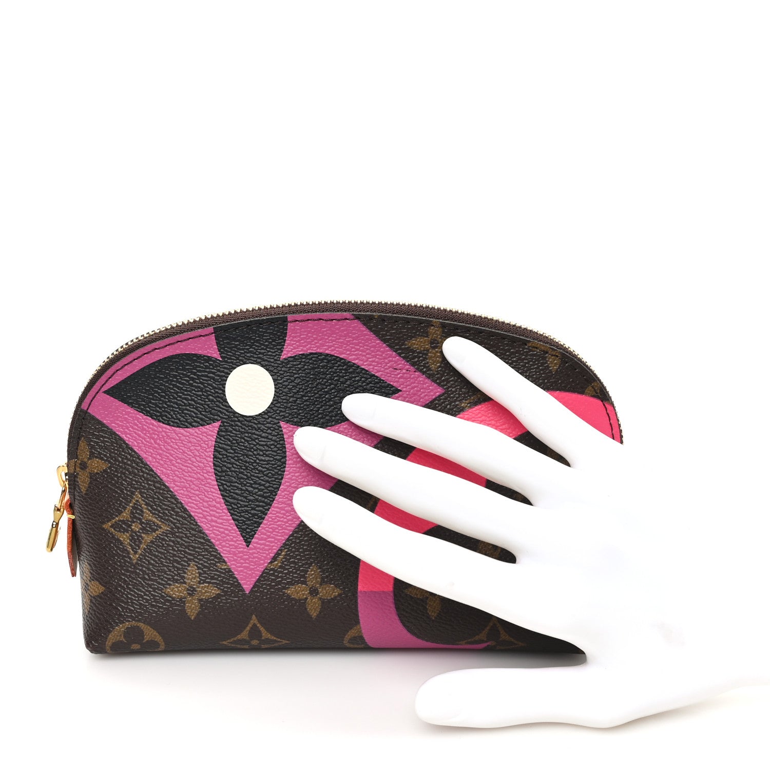 Monogram Game On Cosmetic Pouch