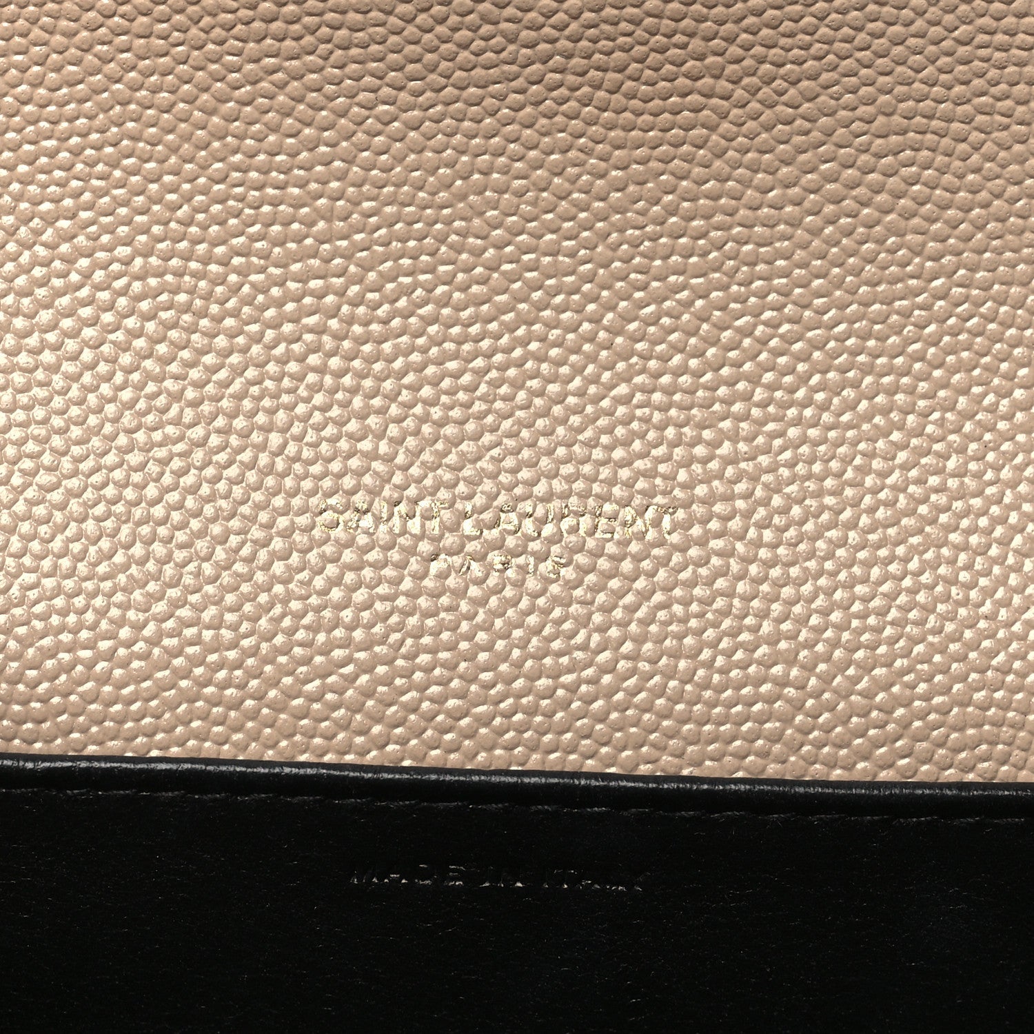 Grain De Poudre Monogram Uptown Chain Wallet Dark Beige