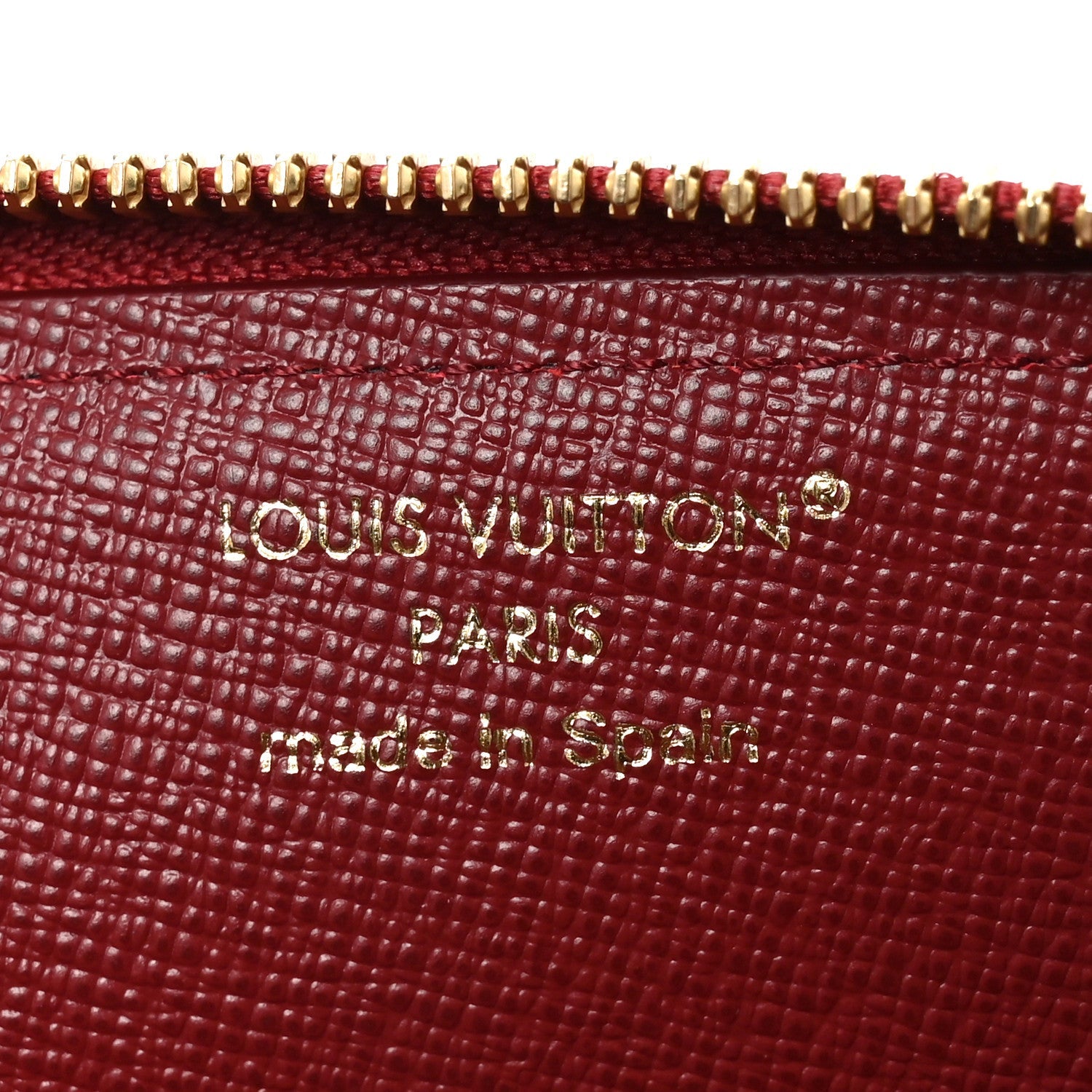 Monogram Charlotte Pencil Pouch Rouge