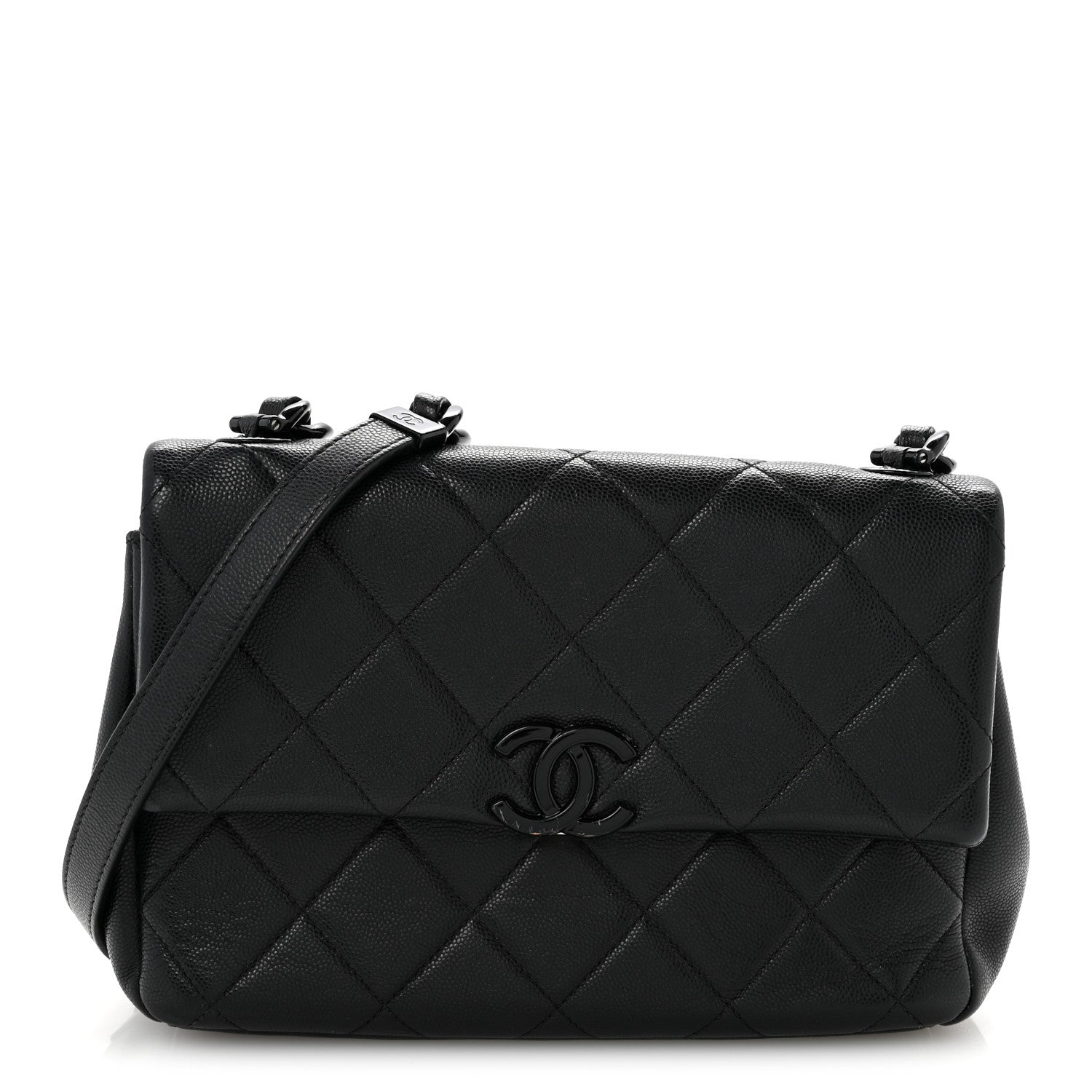 Caviar Quilted My Everything Flap Black