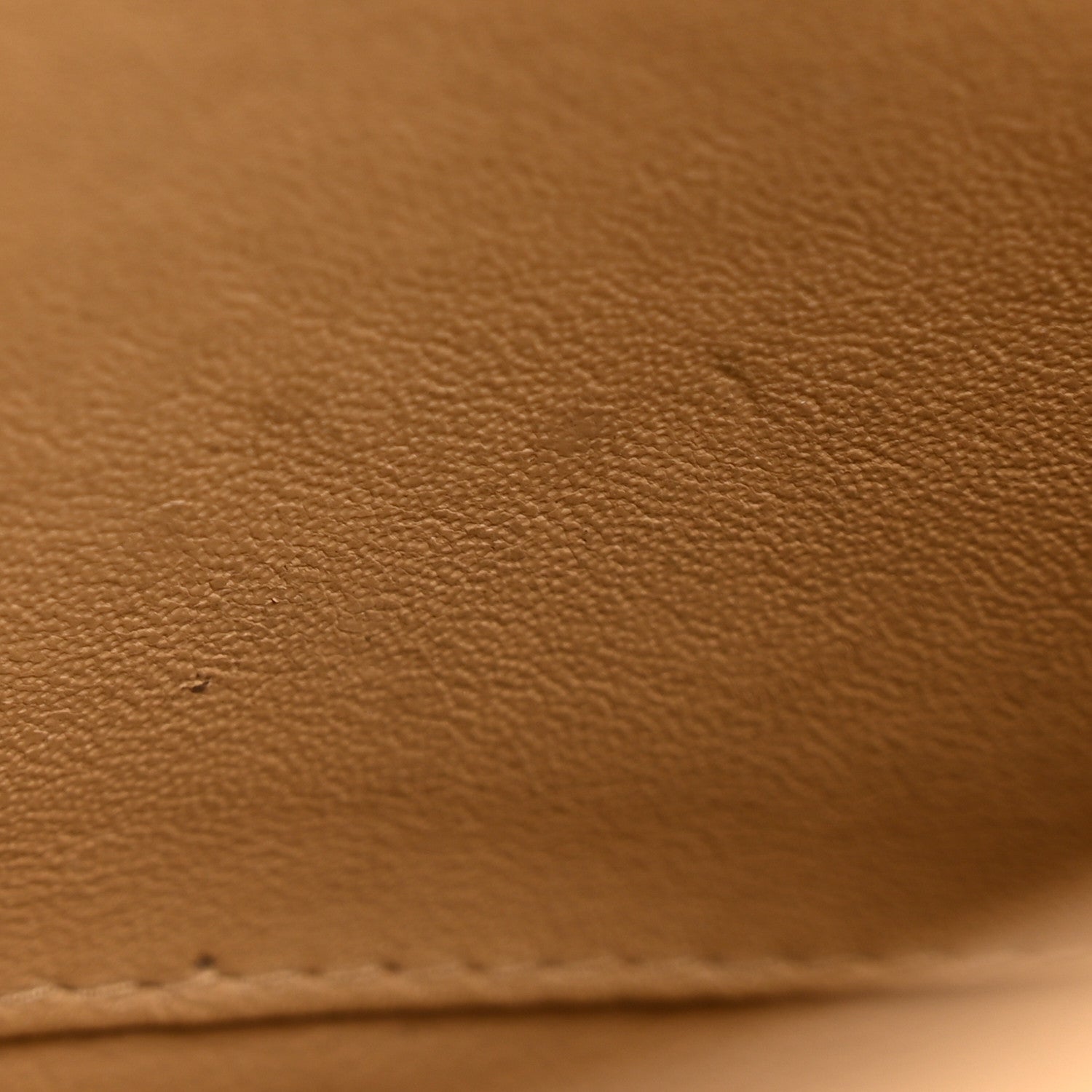 Jersey Quilted Medium Single Flap Beige