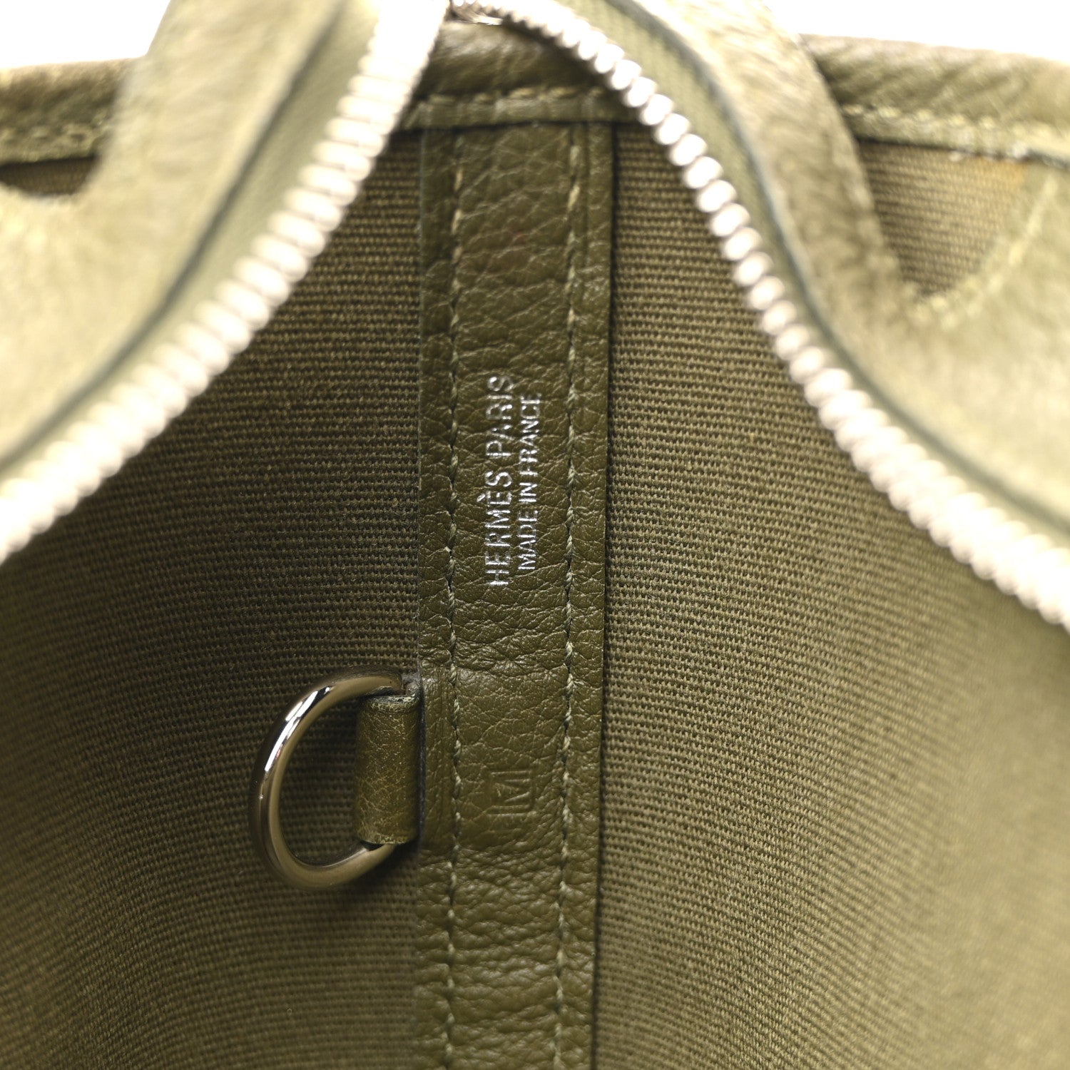 Buffle Skipper Toile Garden 36 MM Zip Tote Vert Veronese