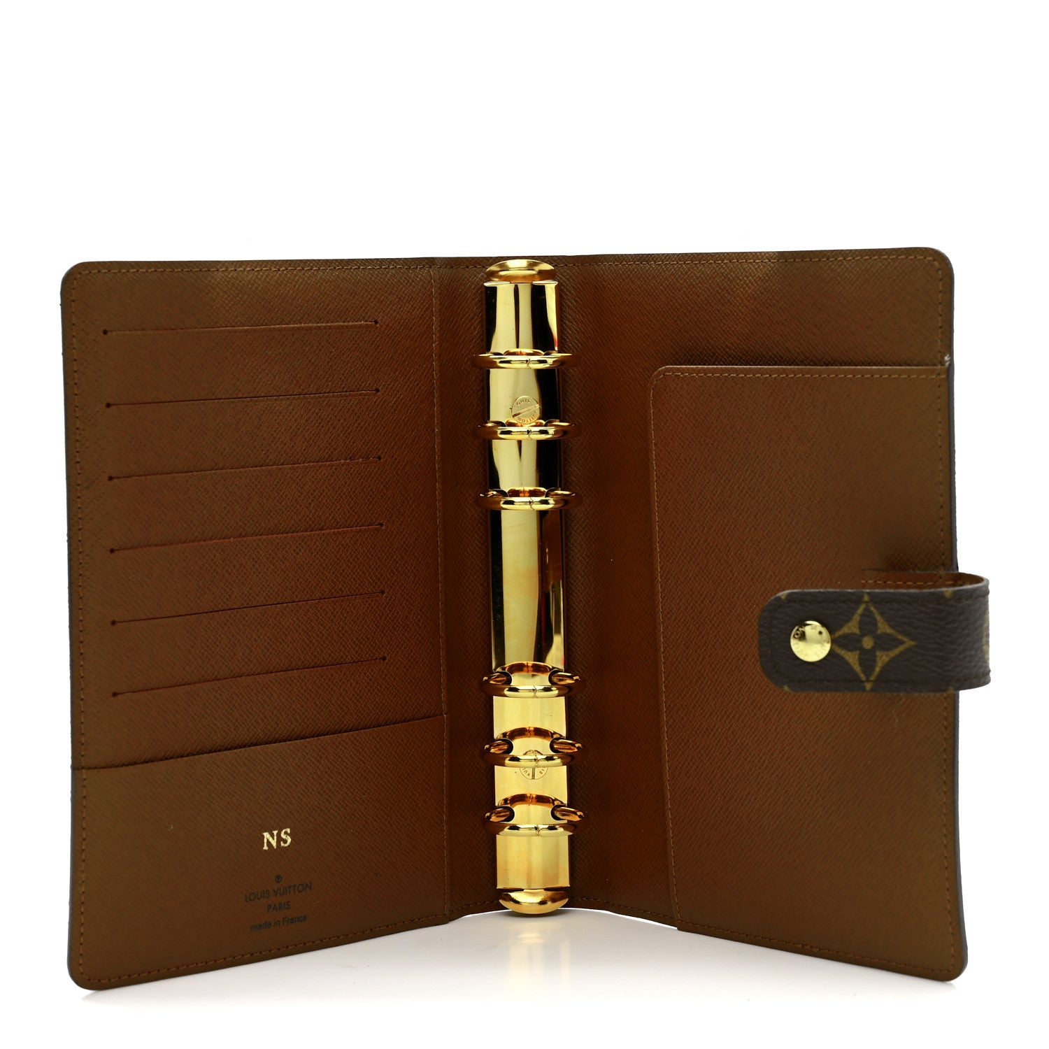 Monogram Medium Ring Agenda Cover
