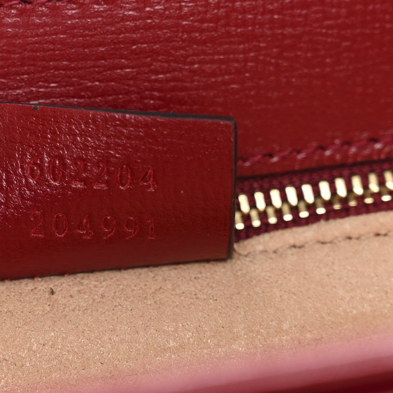 GG Supreme Monogram Azalea Calfskin Horsebit 1955 Shoulder Bag Beige Ebony New Cherry Red