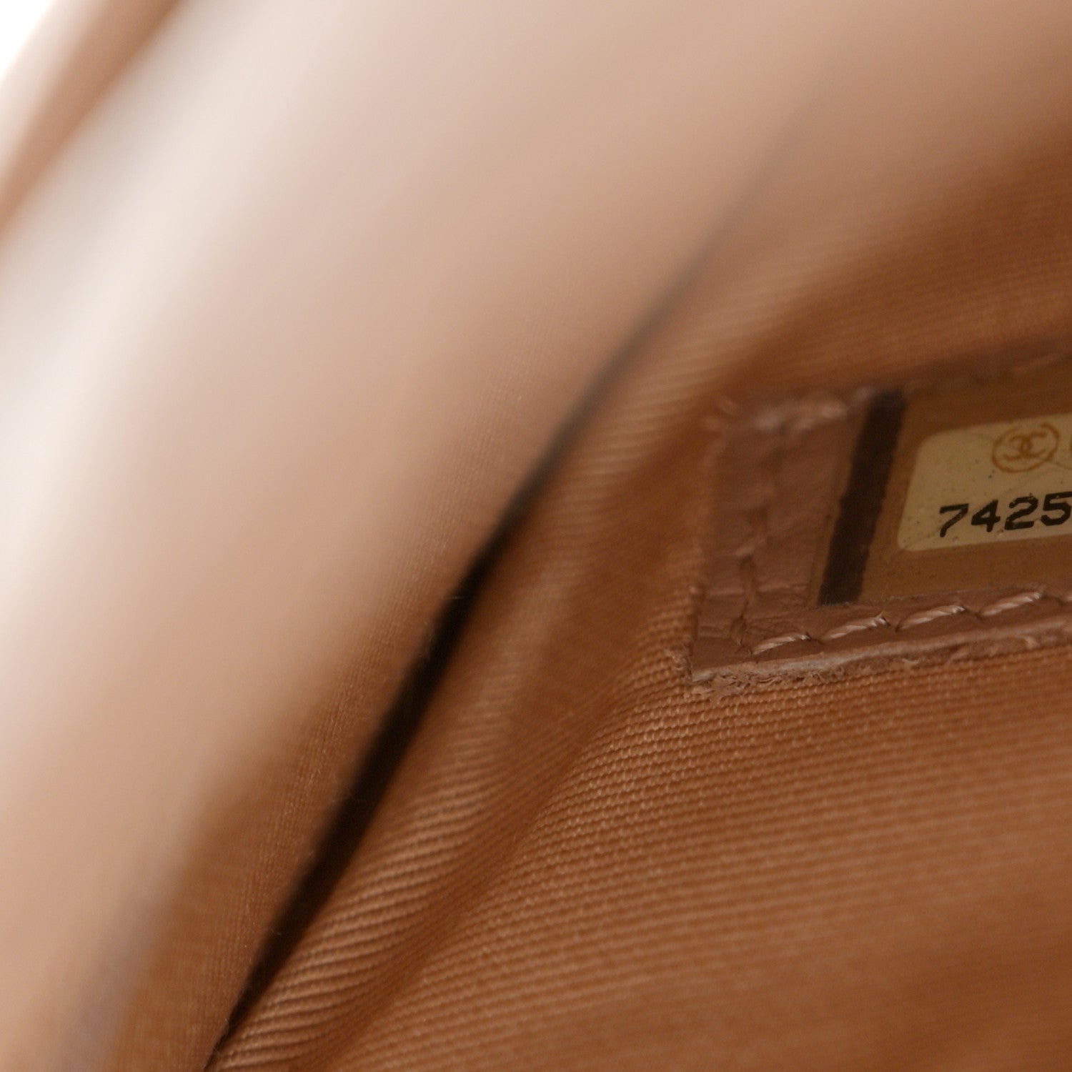 Caviar Quilted Medallion Tote Beige