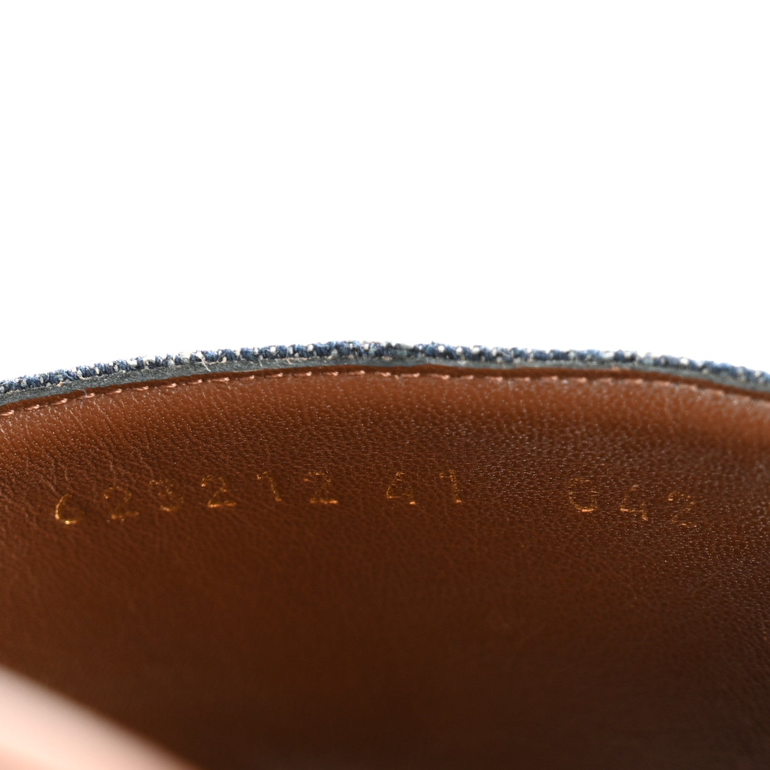 New Denim GG Monogram Angelina Platform 55mm Slide Sandals 41 Blue Tea