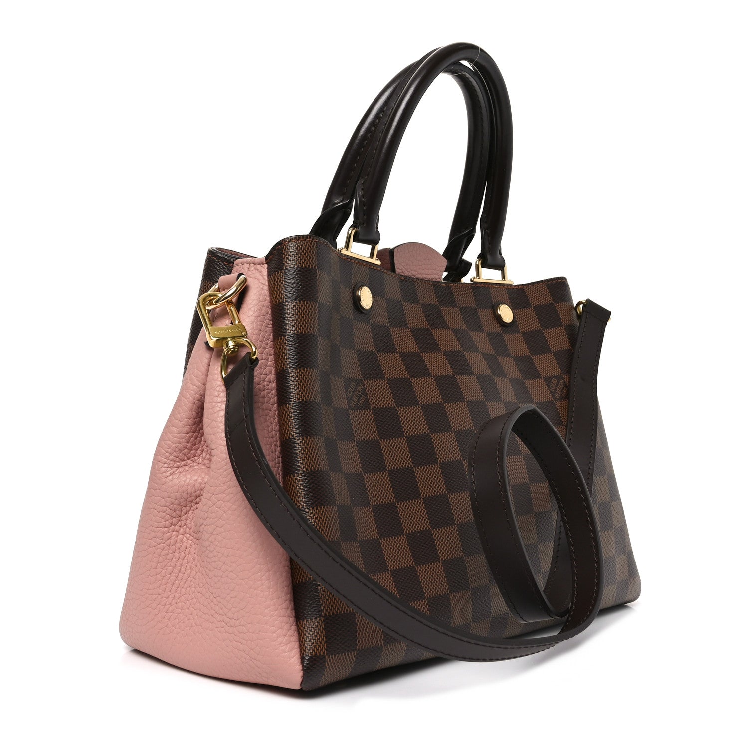 Damier Ebene Cuir Taurillon Brittany Magnolia