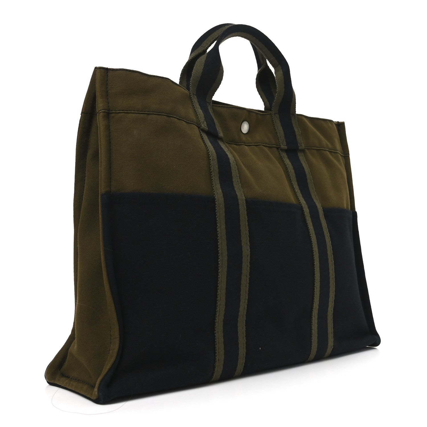 Canvas Fourre Tout MM Navy Green
