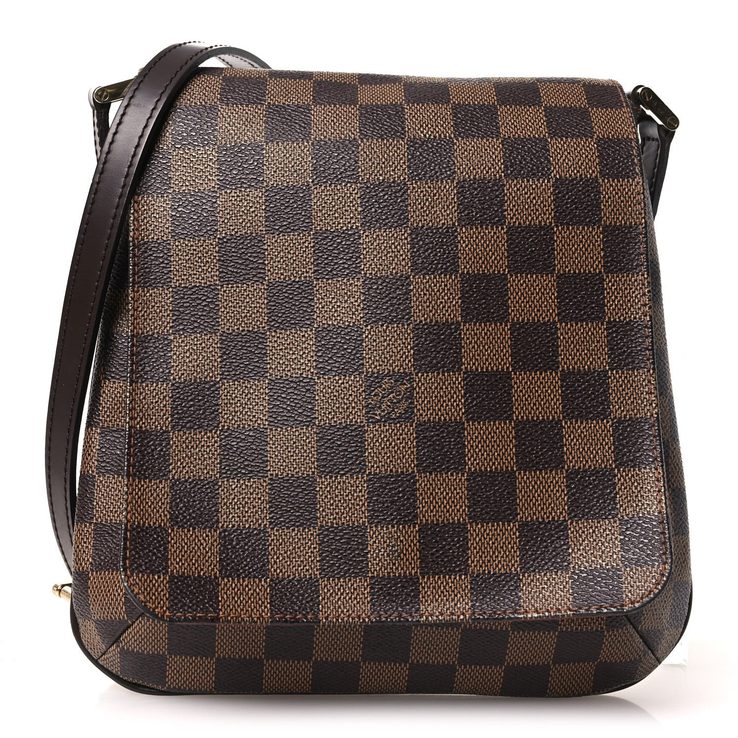 Damier Ebene Musette Salsa Long Strap