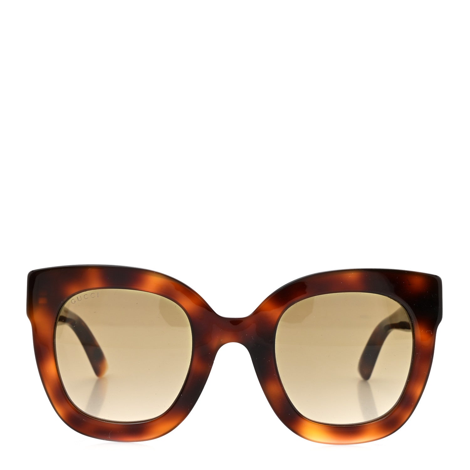 Round Frame Star Sunglasses GG0208S Tortoise