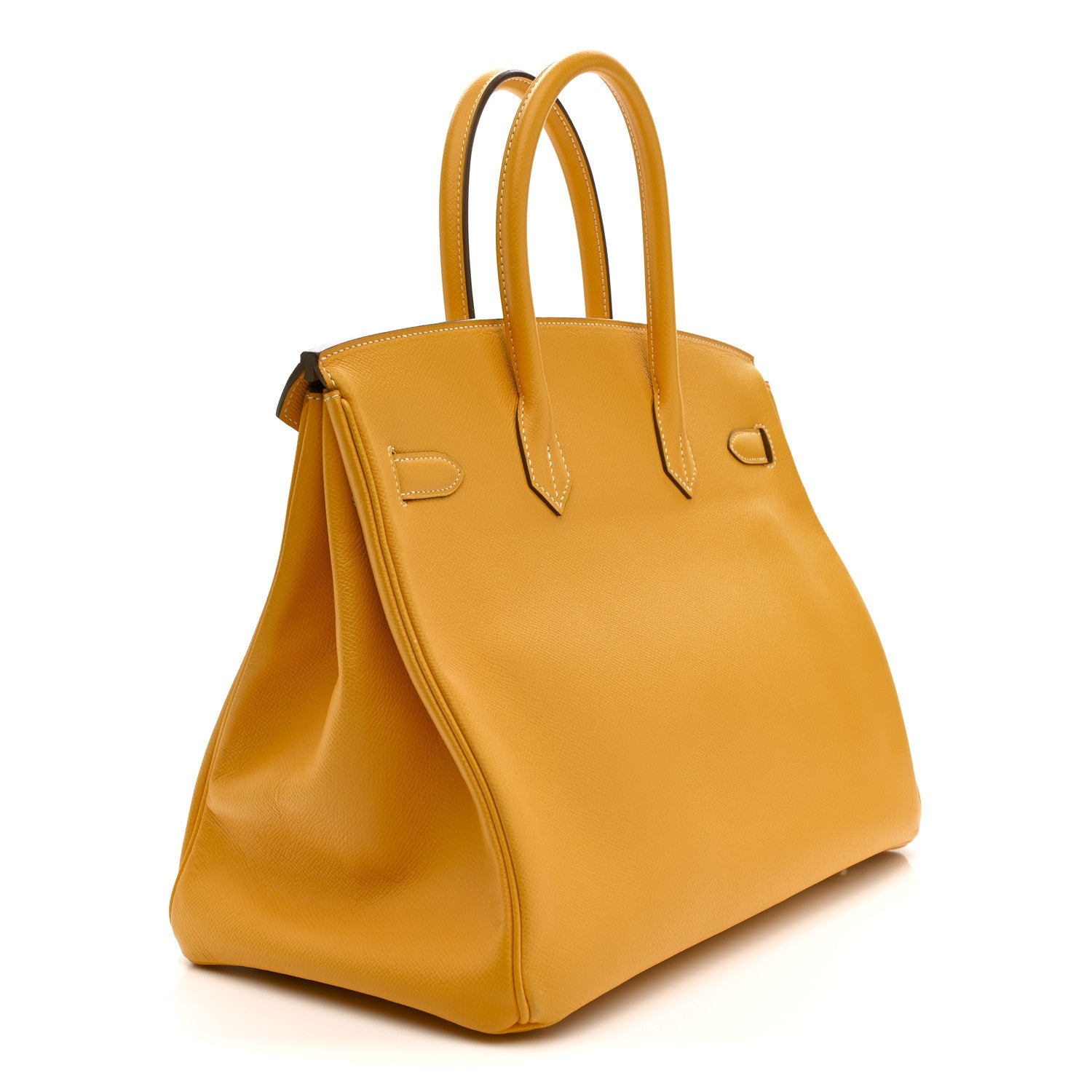 Epsom Candy Birkin 35 Jaune D'Or Feu