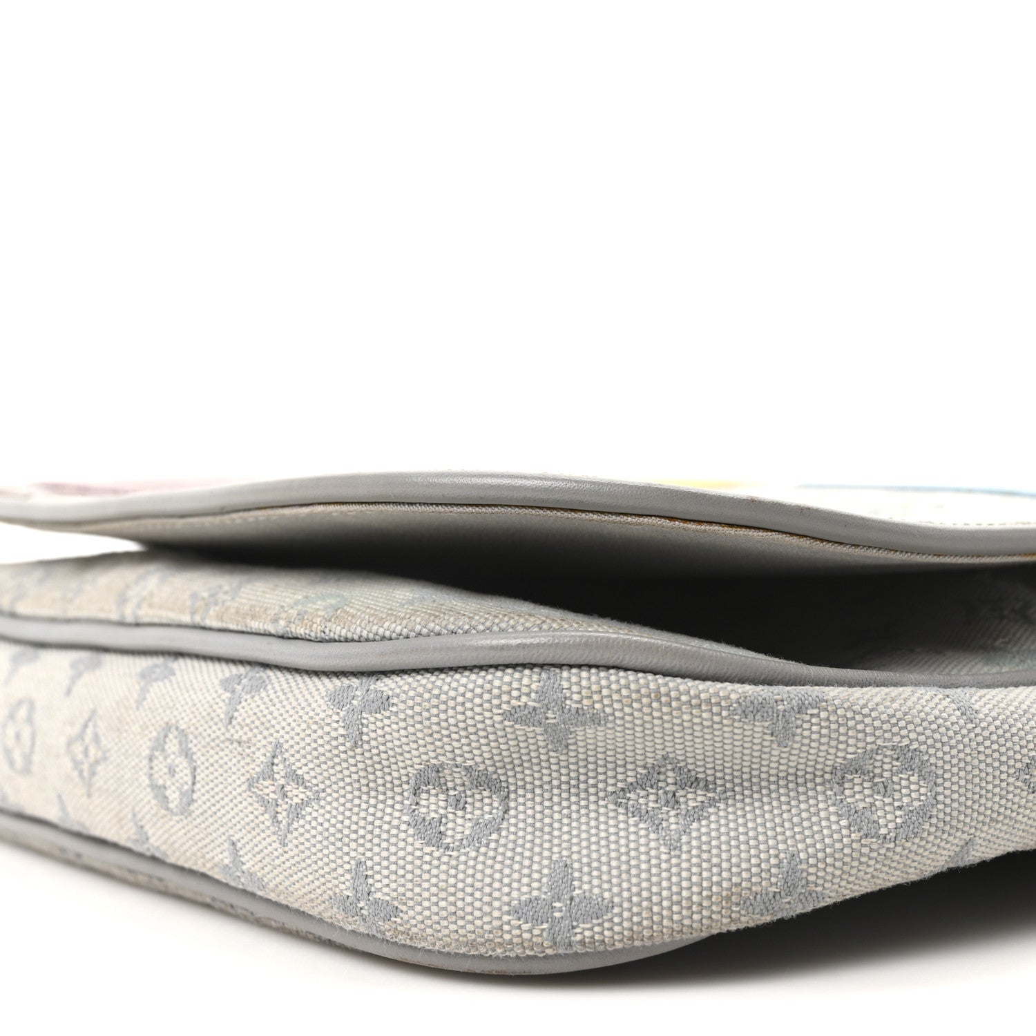Mini Monogram Patchwork Conte De Fees Musette Grey