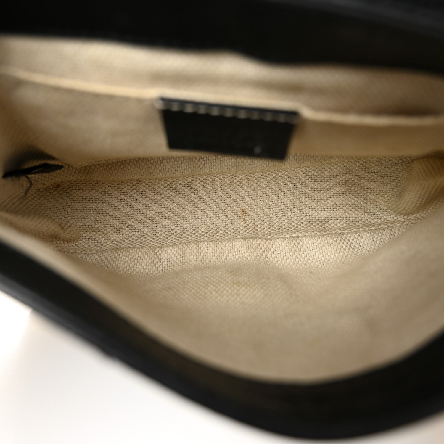 Pebbled Calfskin Small Soho Flap Crossbody Black