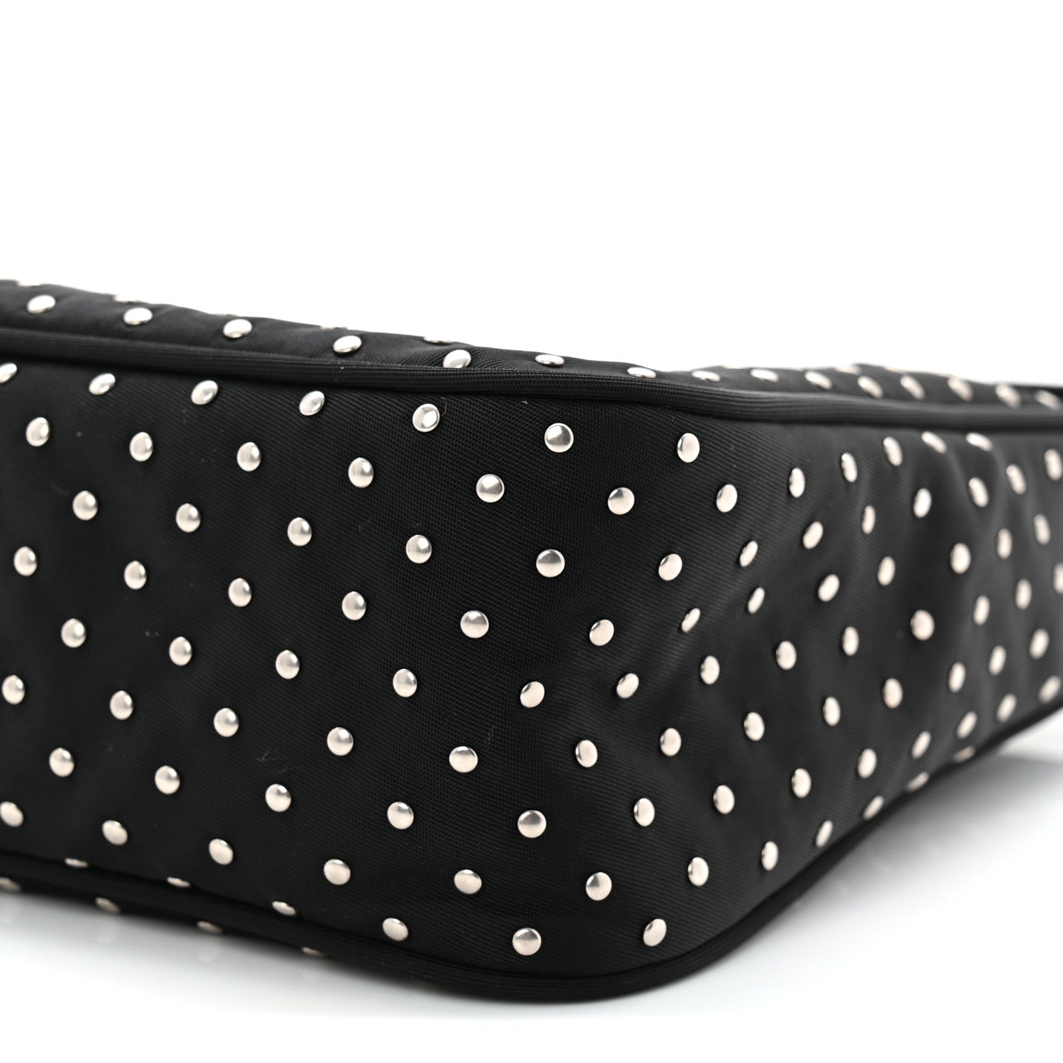 Re-Nylon Vela Studs Mini Re-Edition 2000 Bag Black