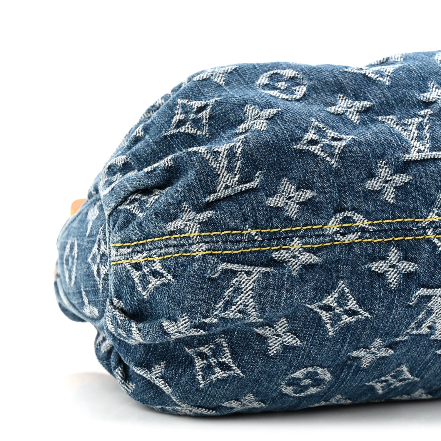 Monogram Denim Pleaty Blue