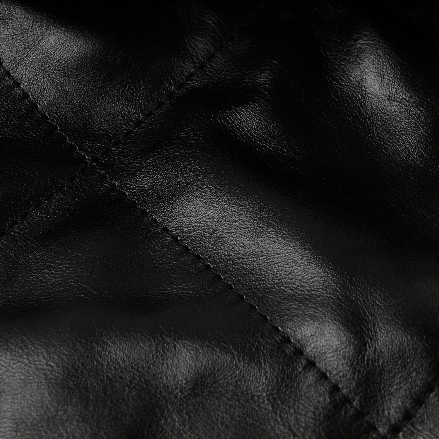 Shiny Calfskin Quilted Small Chanel 22 Black