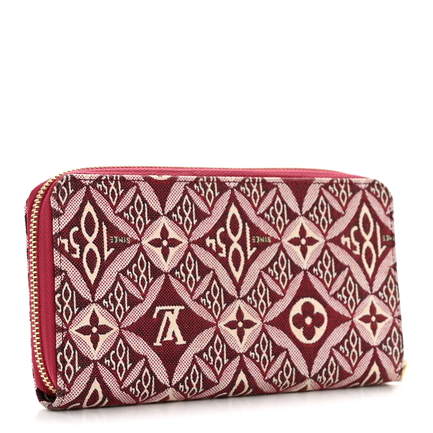Jacquard Since 1854 Zippy Wallet Bordeaux