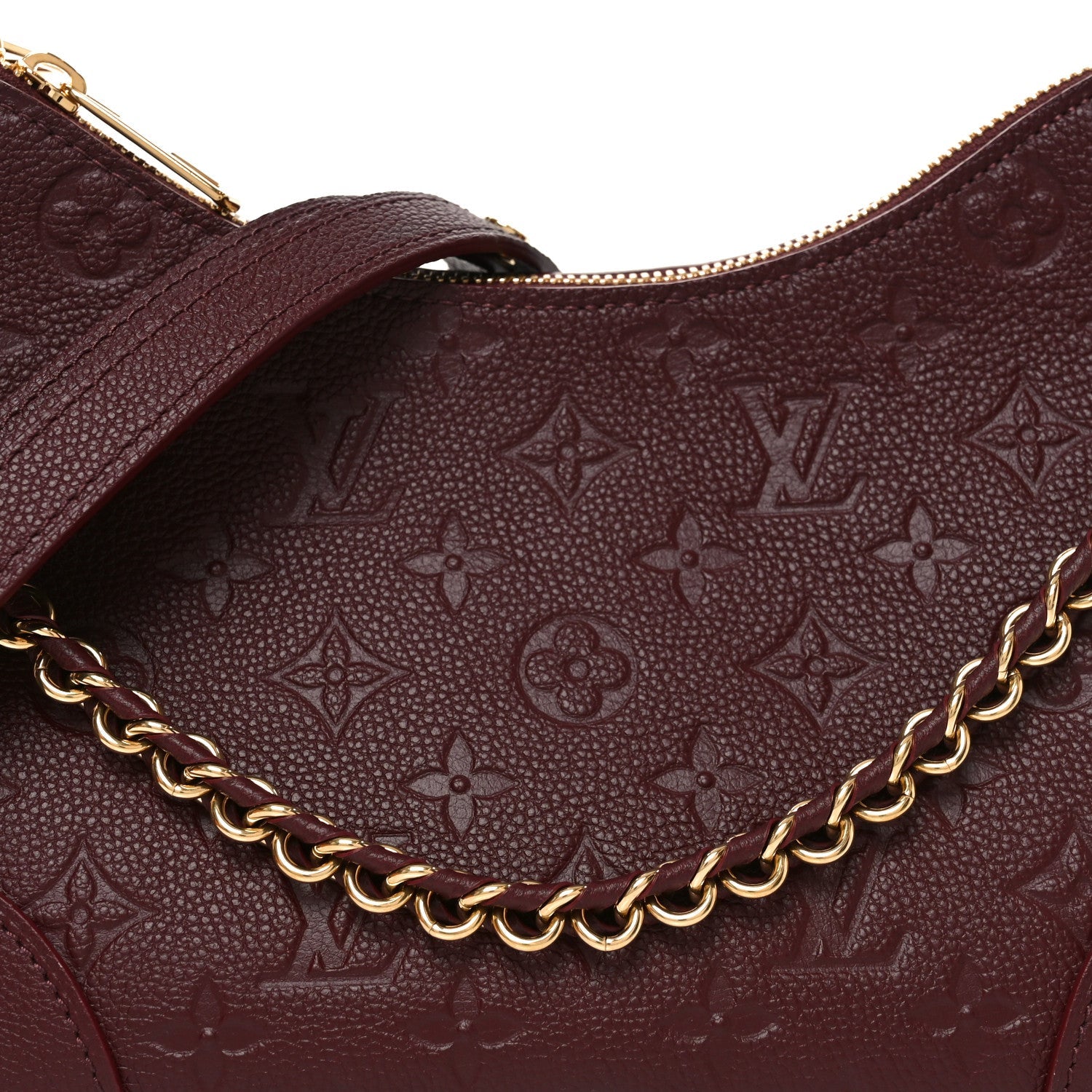 Empreinte Monogram Boulogne NM PM Grenat