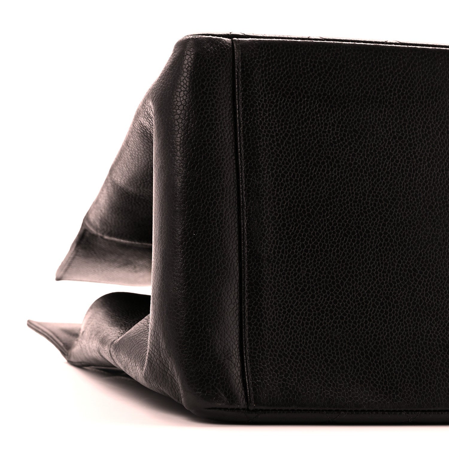 Caviar Quilted Grand Timeless Tote GTT Black