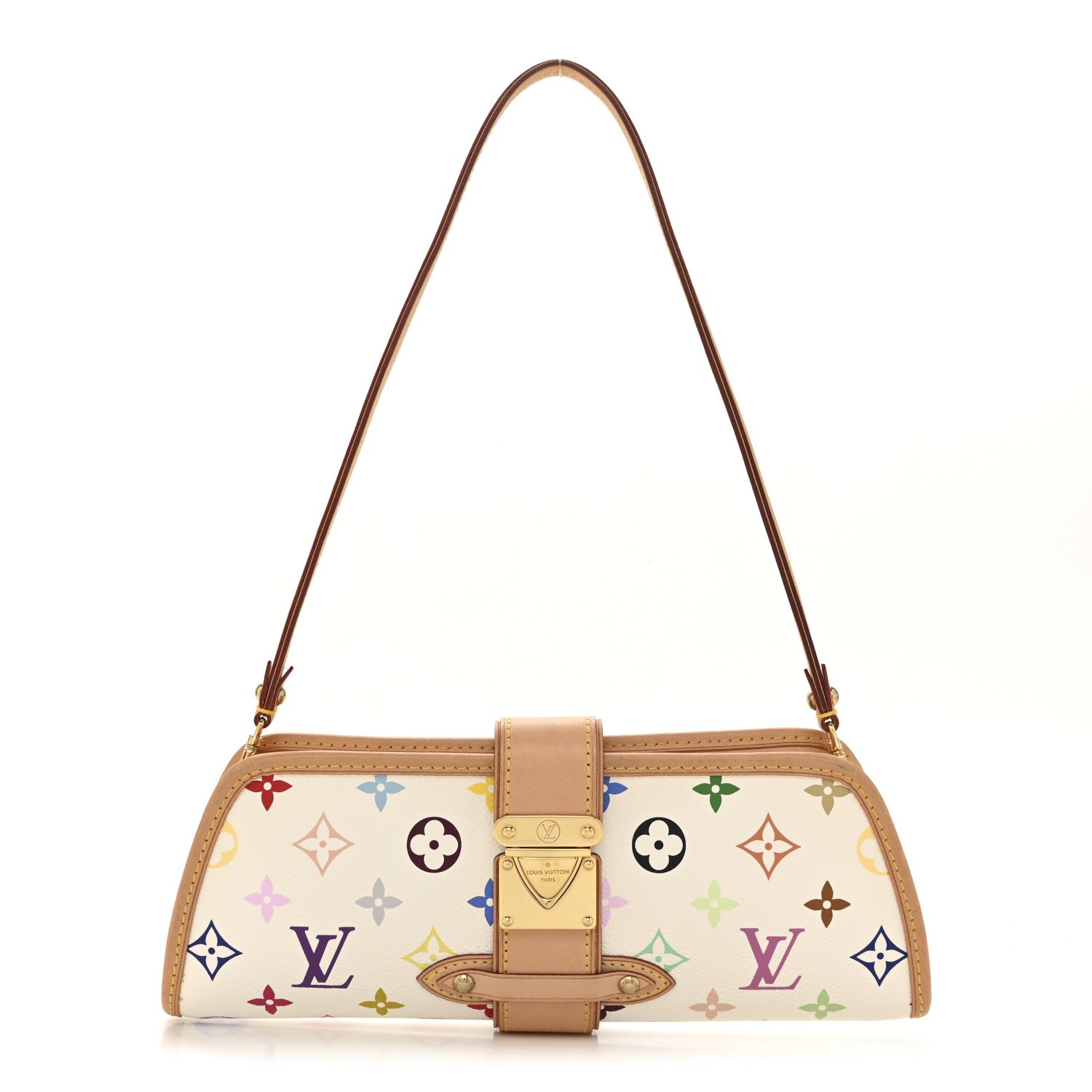 Monogram Multicolor Shirley White
