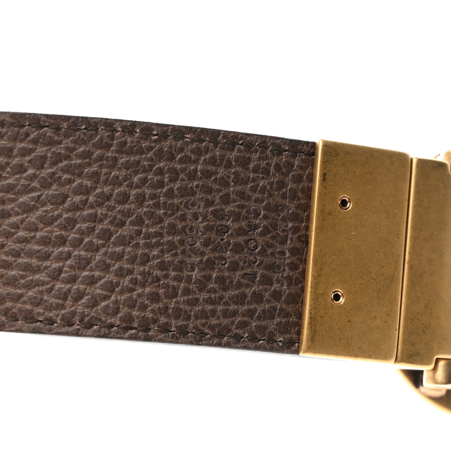 Calfskin Double G Reversible 37mm Belt 80 32 Black Cocoa