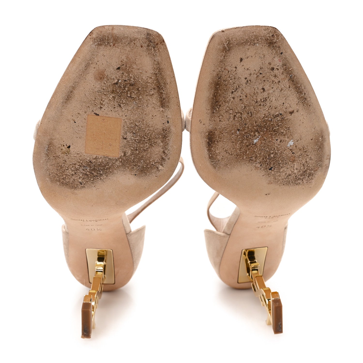 Suede Calfskin Opyum 85 Sandals 40 Misia