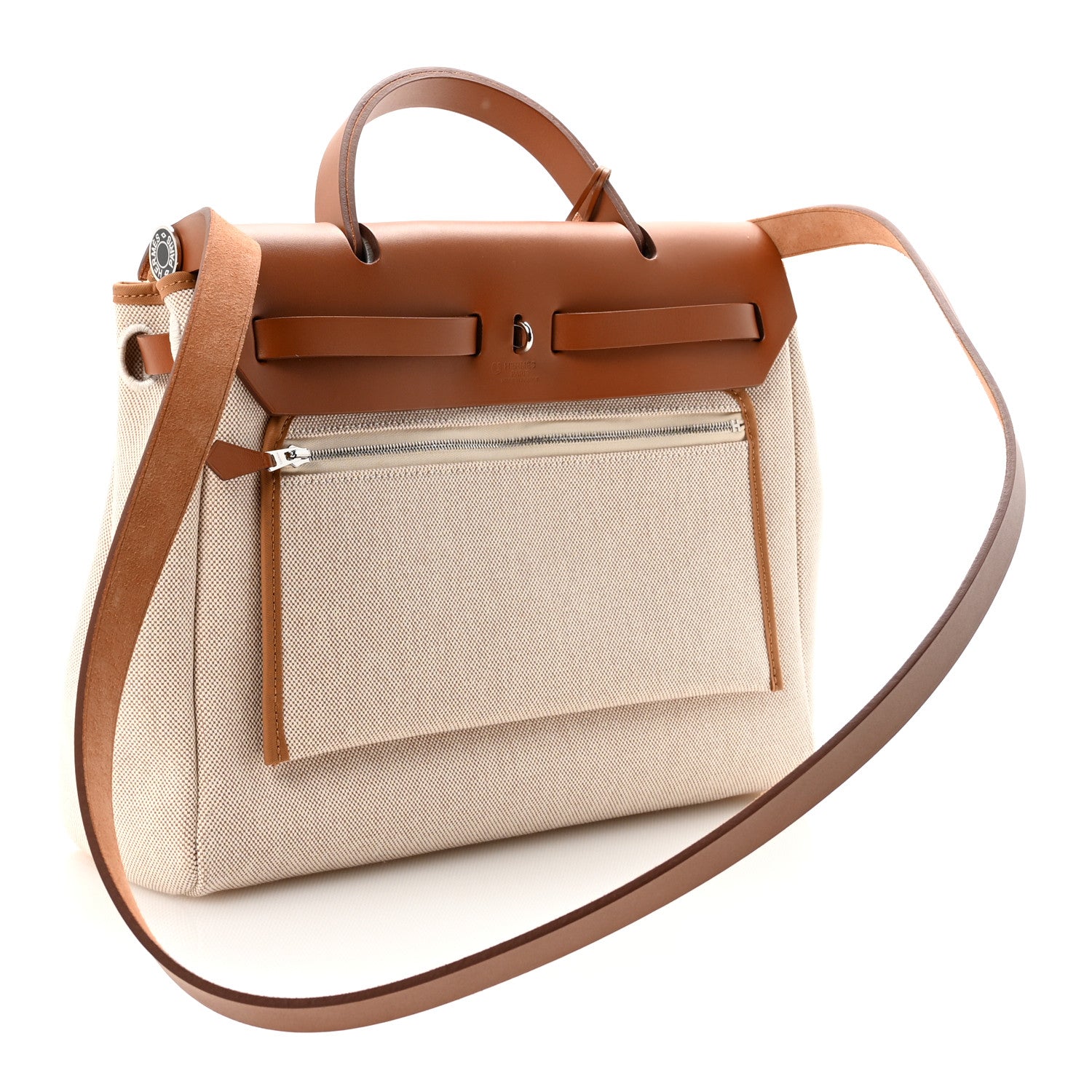 H Plume Canvas Vache Hunter Circuit 24 Herbag Zip Retourne 31  Naturel