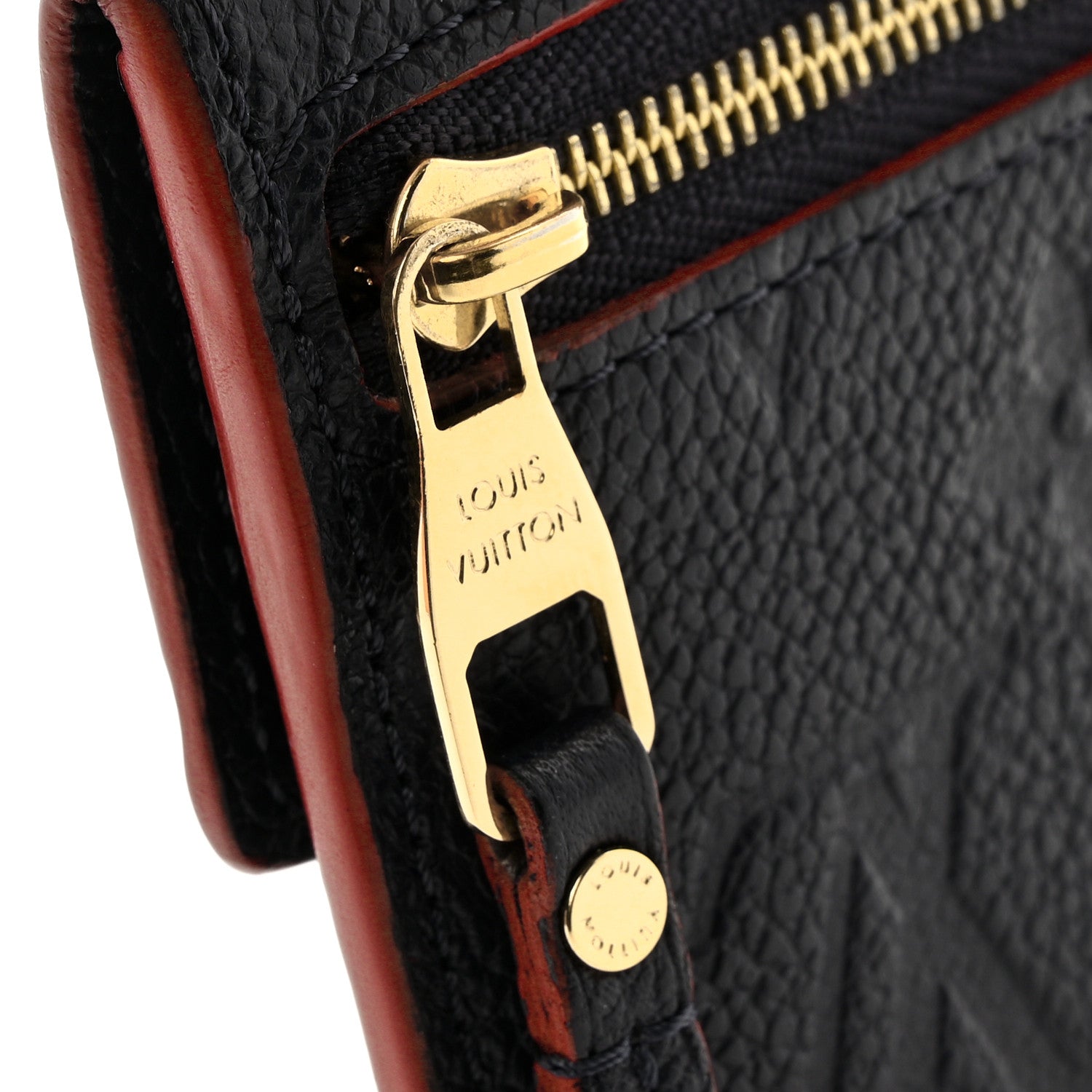 Empreinte Key Pouch Marine Rouge