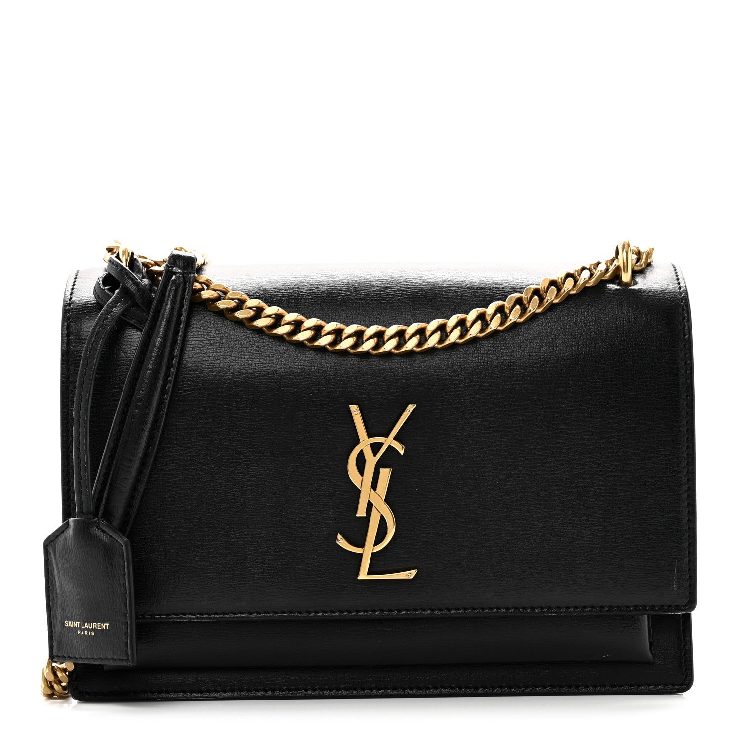 Calfskin Medium Monogram Sunset Black