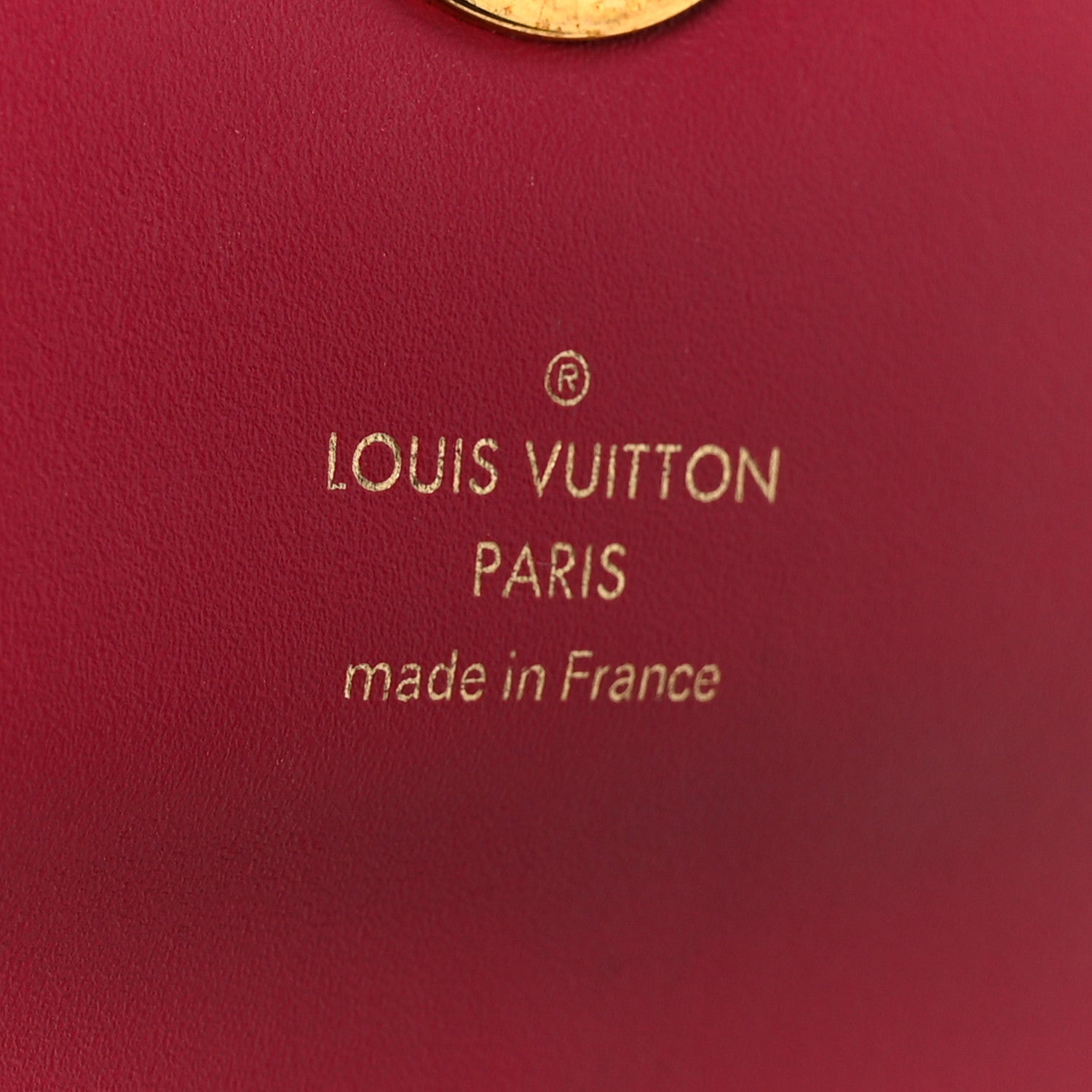 Monogram Flore Chain Wallet Fuchsia