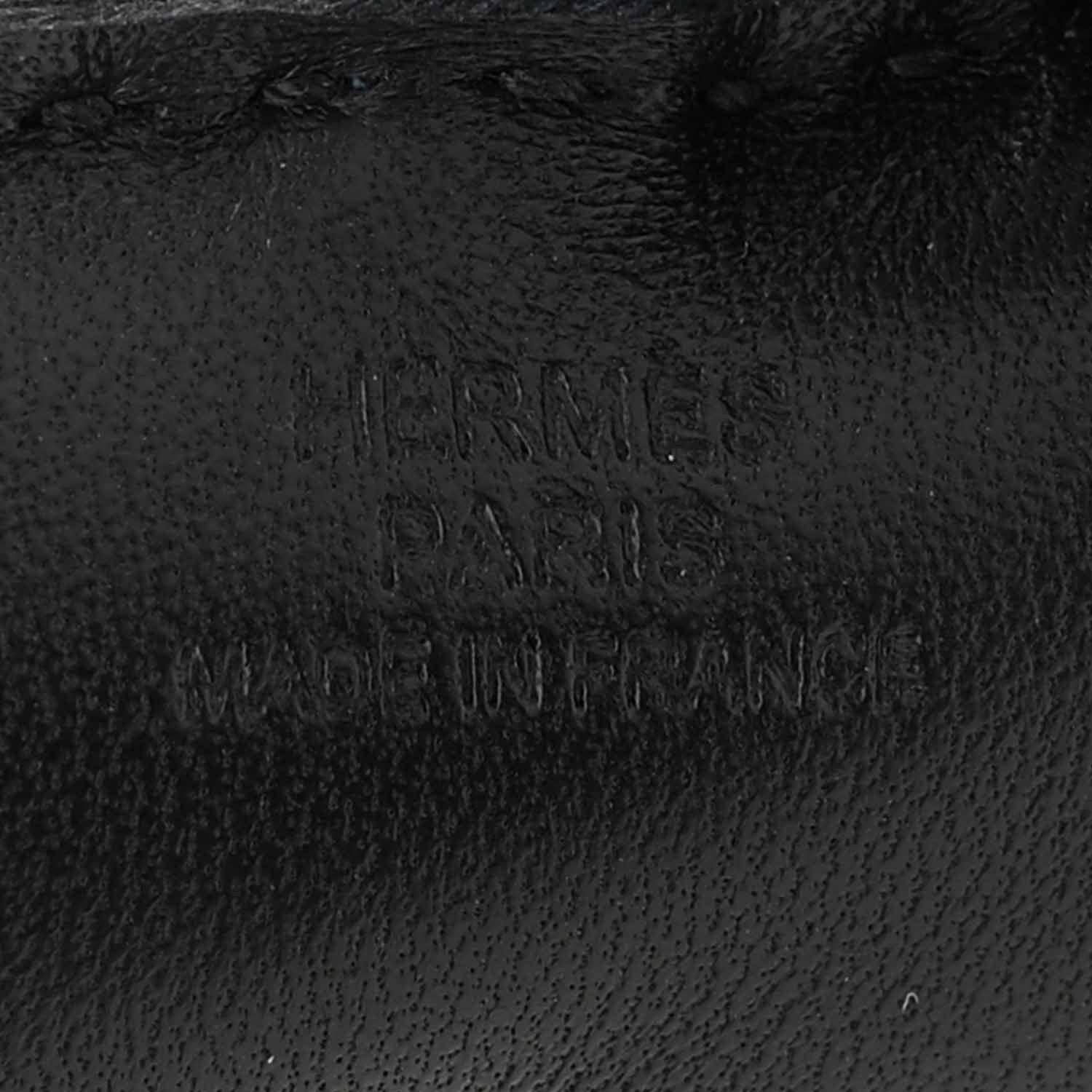 Milo Lambskin Grigri Rodeo Robeo 24 Bag Charm PM Black Vert Mangrove Celeste