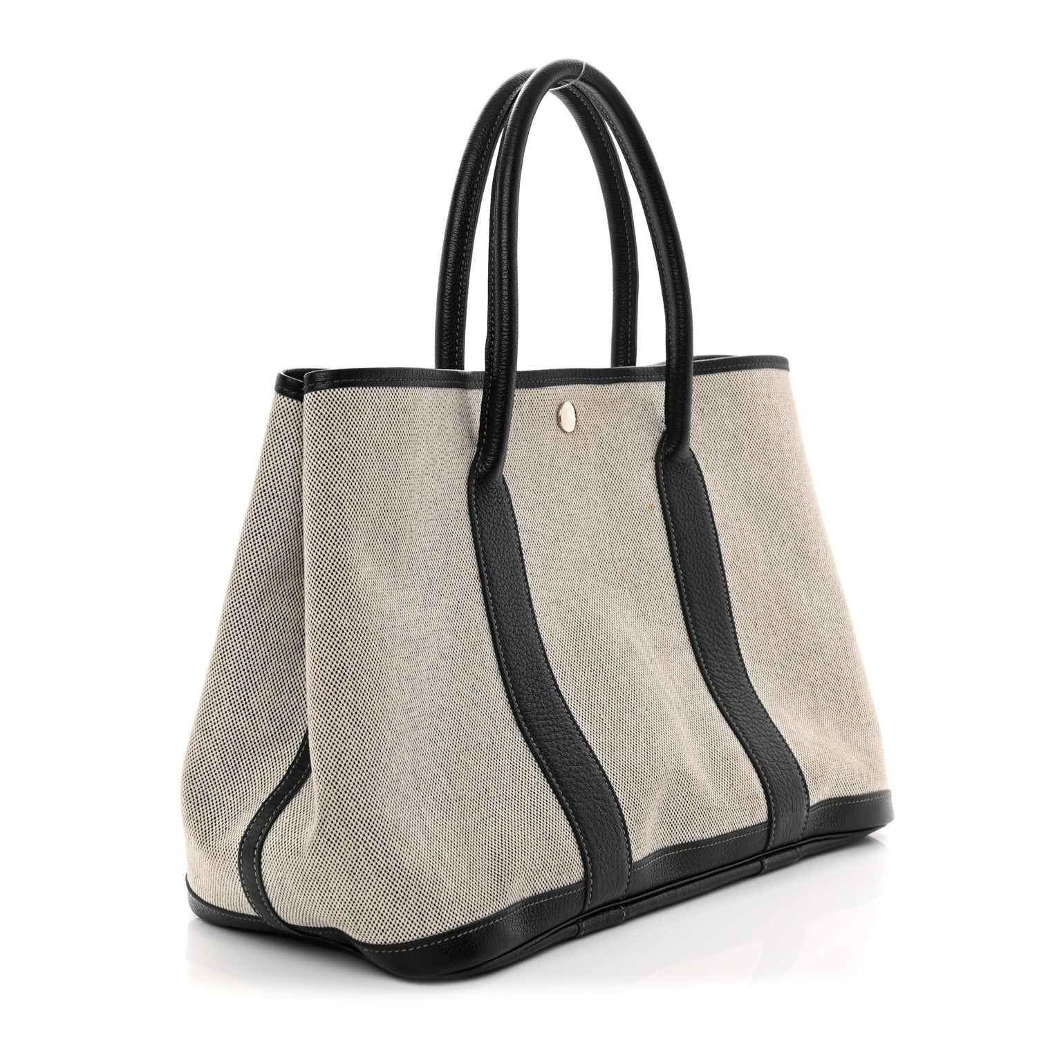 Toile Buffle Skipper Garden Party 36 MM Tote Black