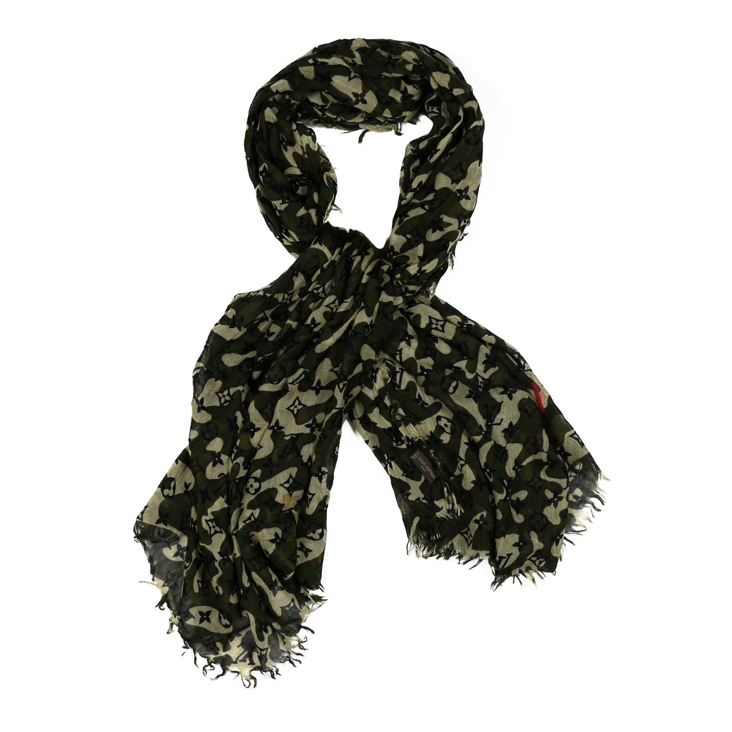Etole Monogramouflage Scarf