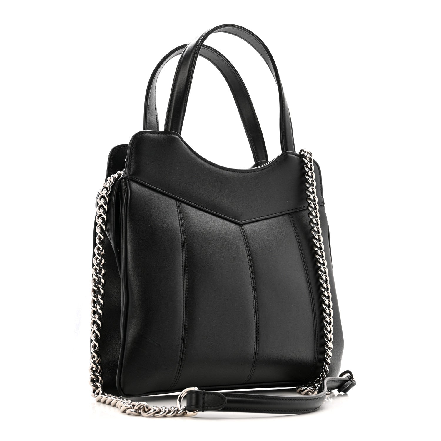 Calfskin Petite GG Small Tote Bag Black