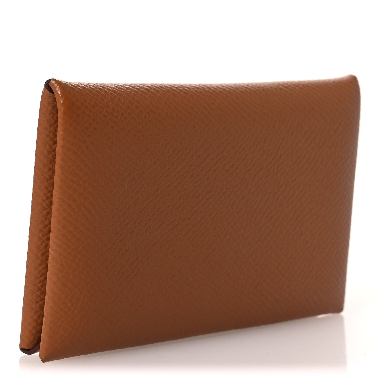 Epsom Calvi Card Case Gold
