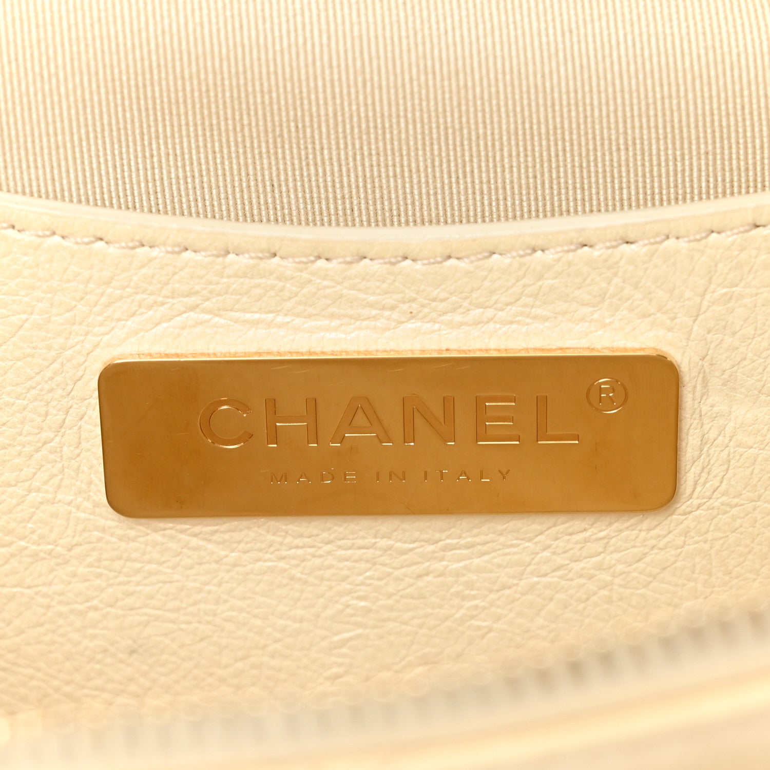 Calfskin Quilted All About Waist Belt Bag Light Beige