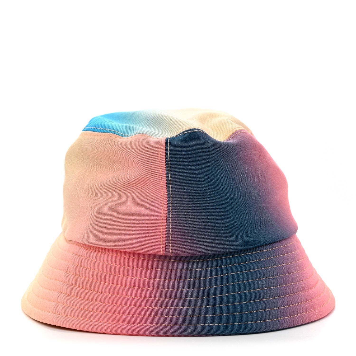 Cotton CC Bucket Hat M Pink Blue Multicolor