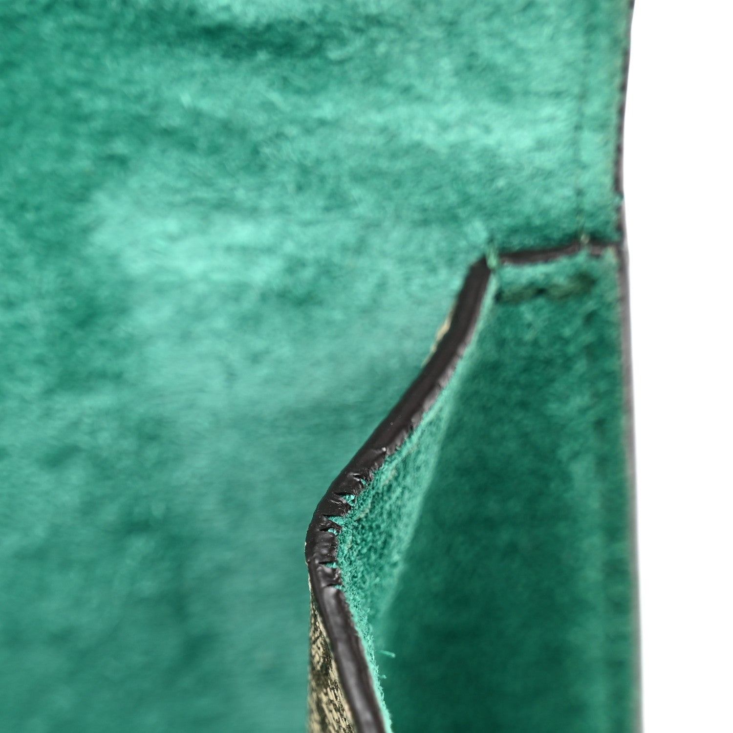 GG Supreme Monogram Willow Hill Embroidered Small Dionysus Shoulder Bag Emerald