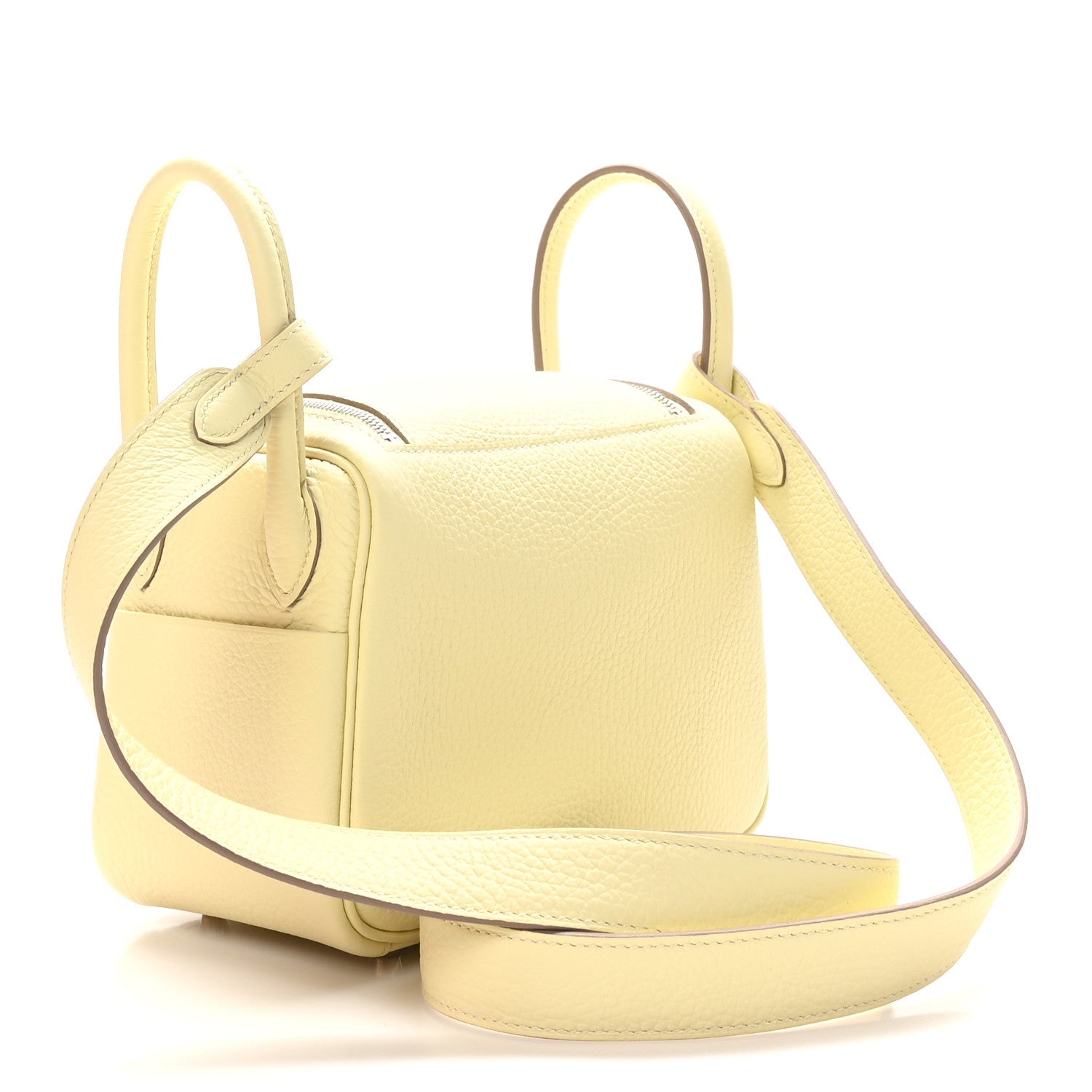 Taurillon Clemence Verso Mini Lindy 20 Jaune Milton Mushroom