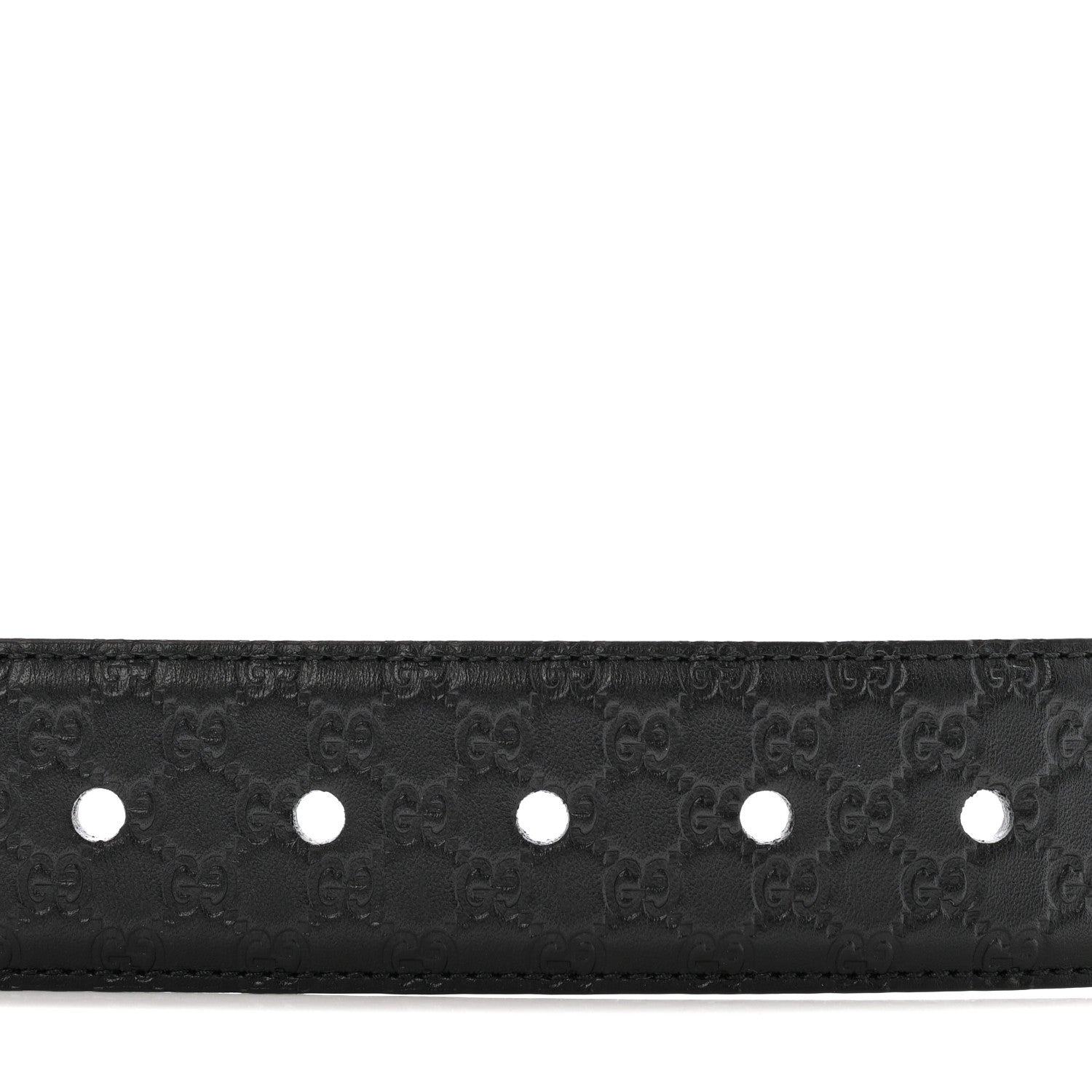 Soft Microguccissima 40mm Belt 110 44 Black