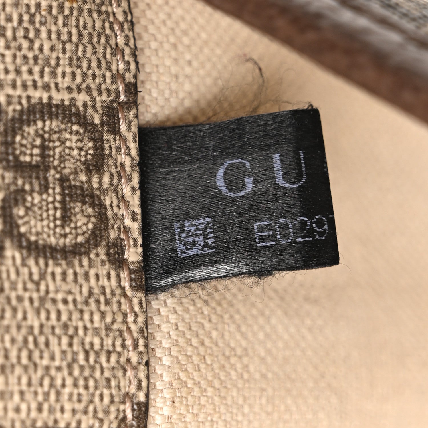 GG Supreme Monogram Neo Vintage Web Belt Bag Brown
