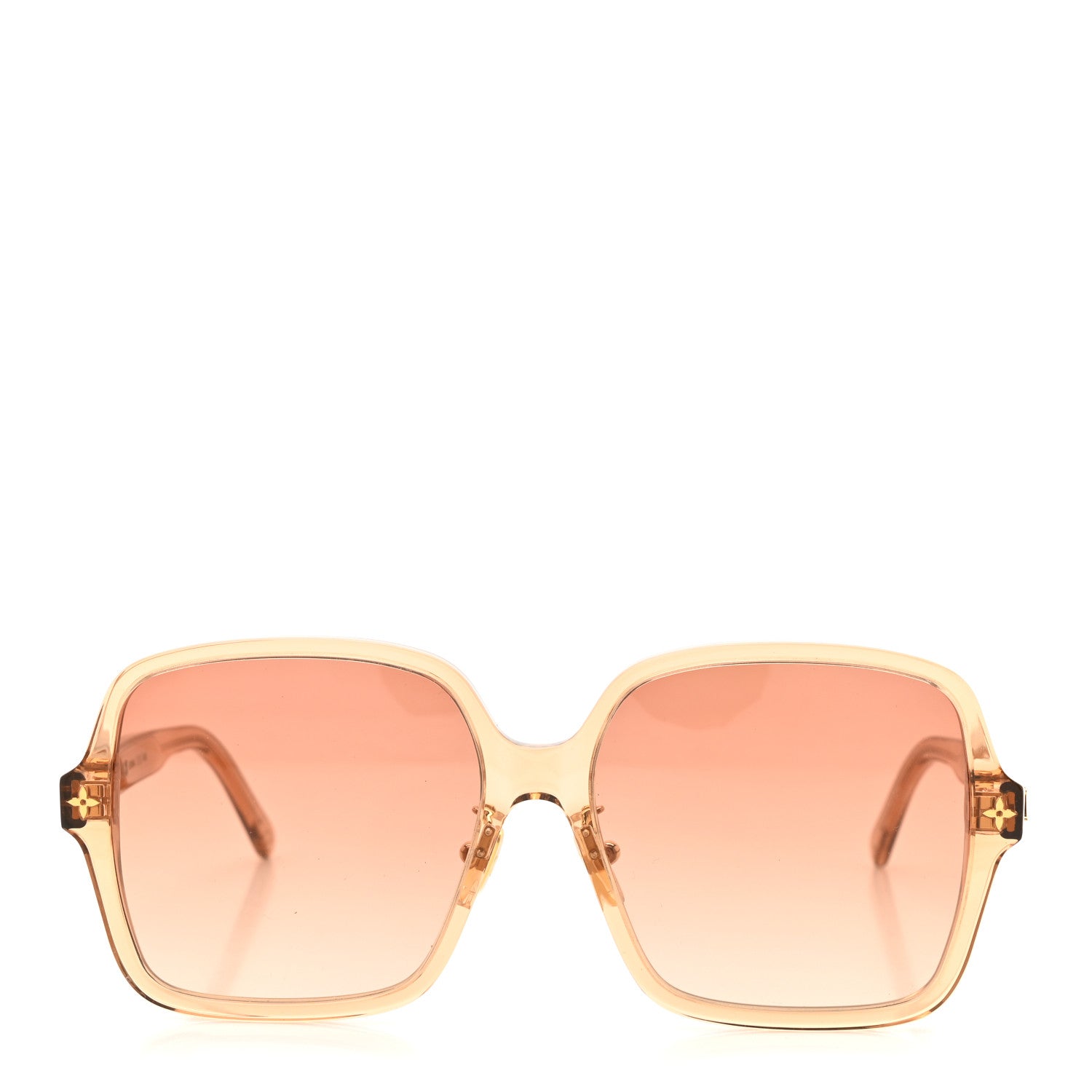 Acetate Aura Square Sunglasses Z3045E Ambre