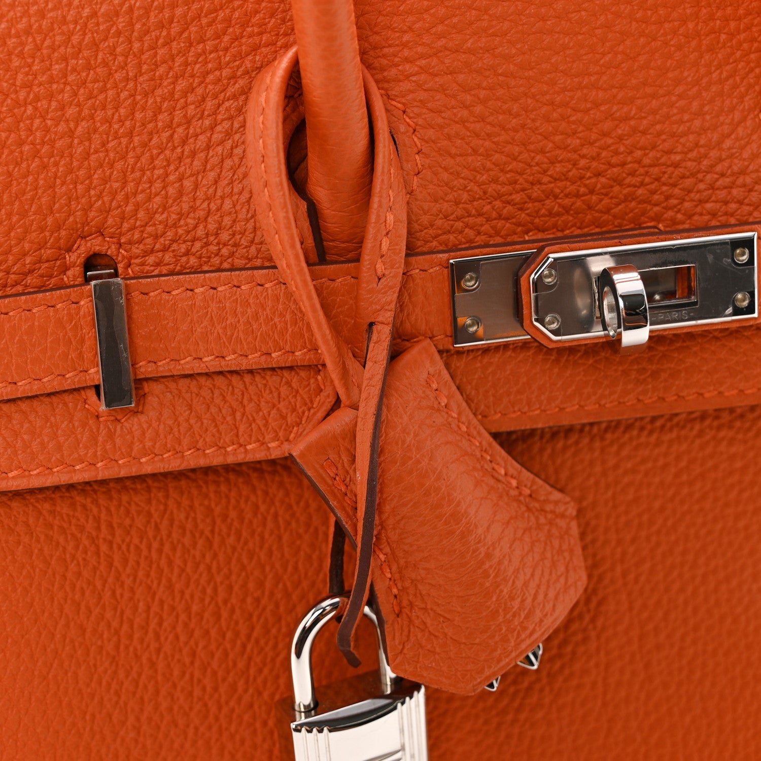 Togo Birkin 25 Orange